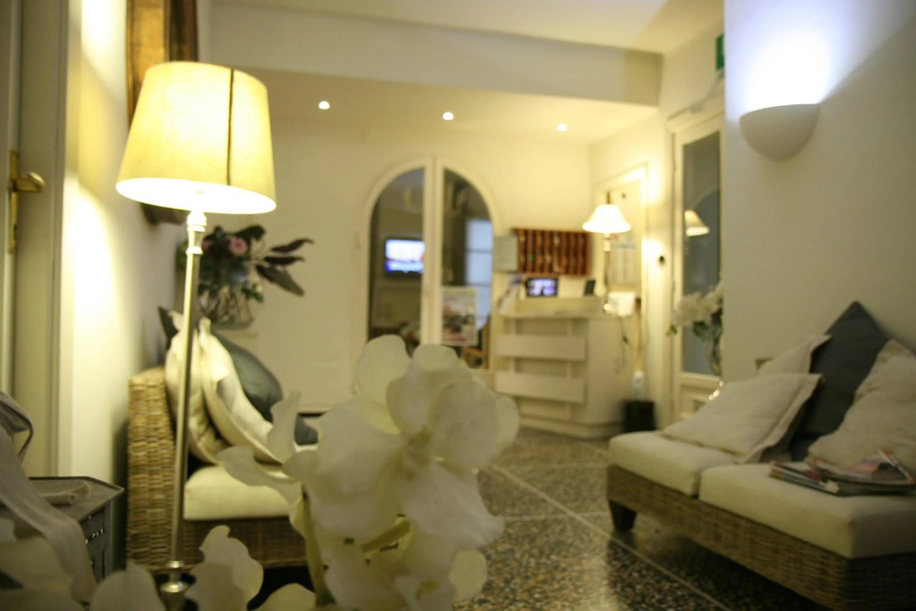 Lobby or reception in Hotel Gabbiano
