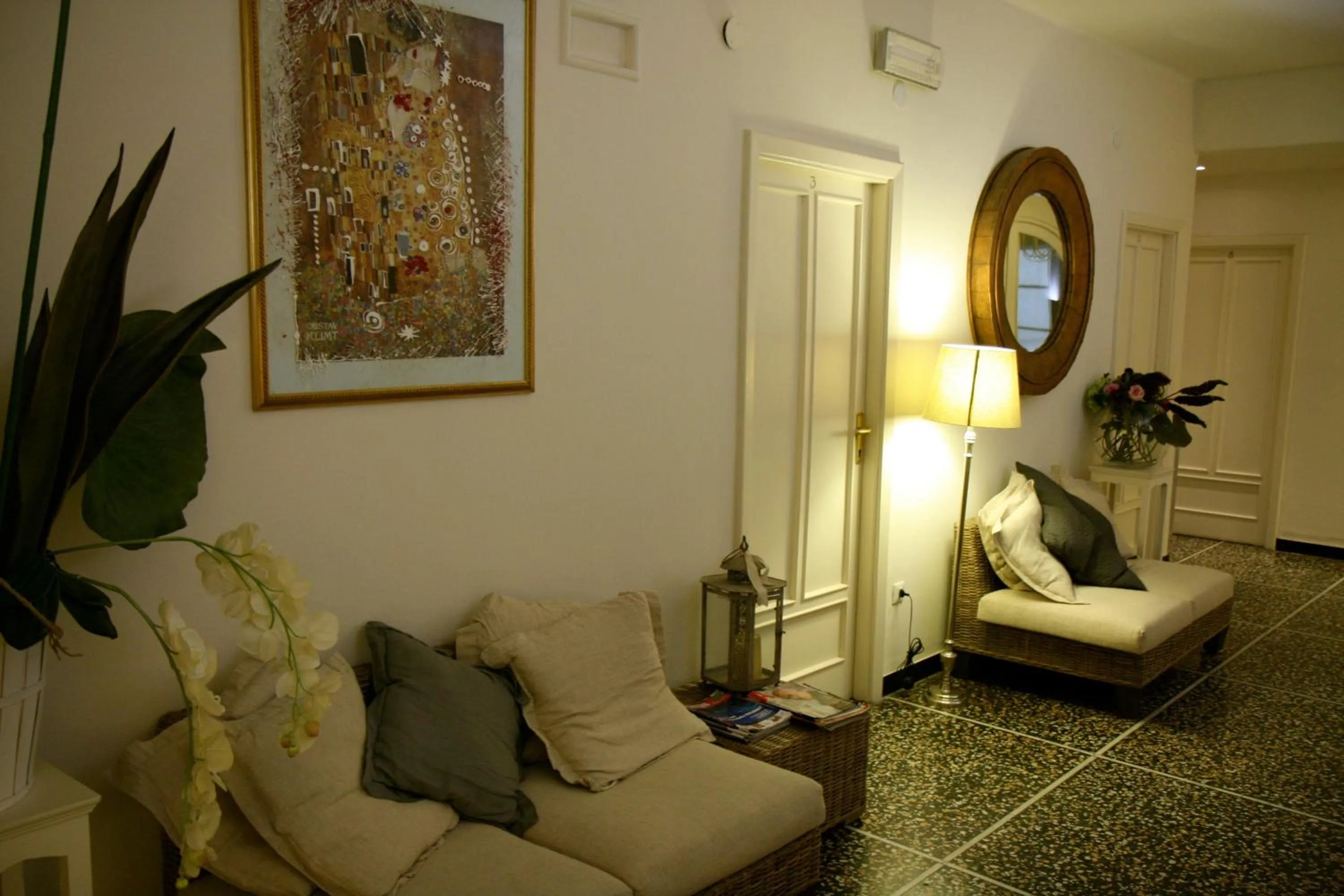 Lobby or reception in Hotel Gabbiano