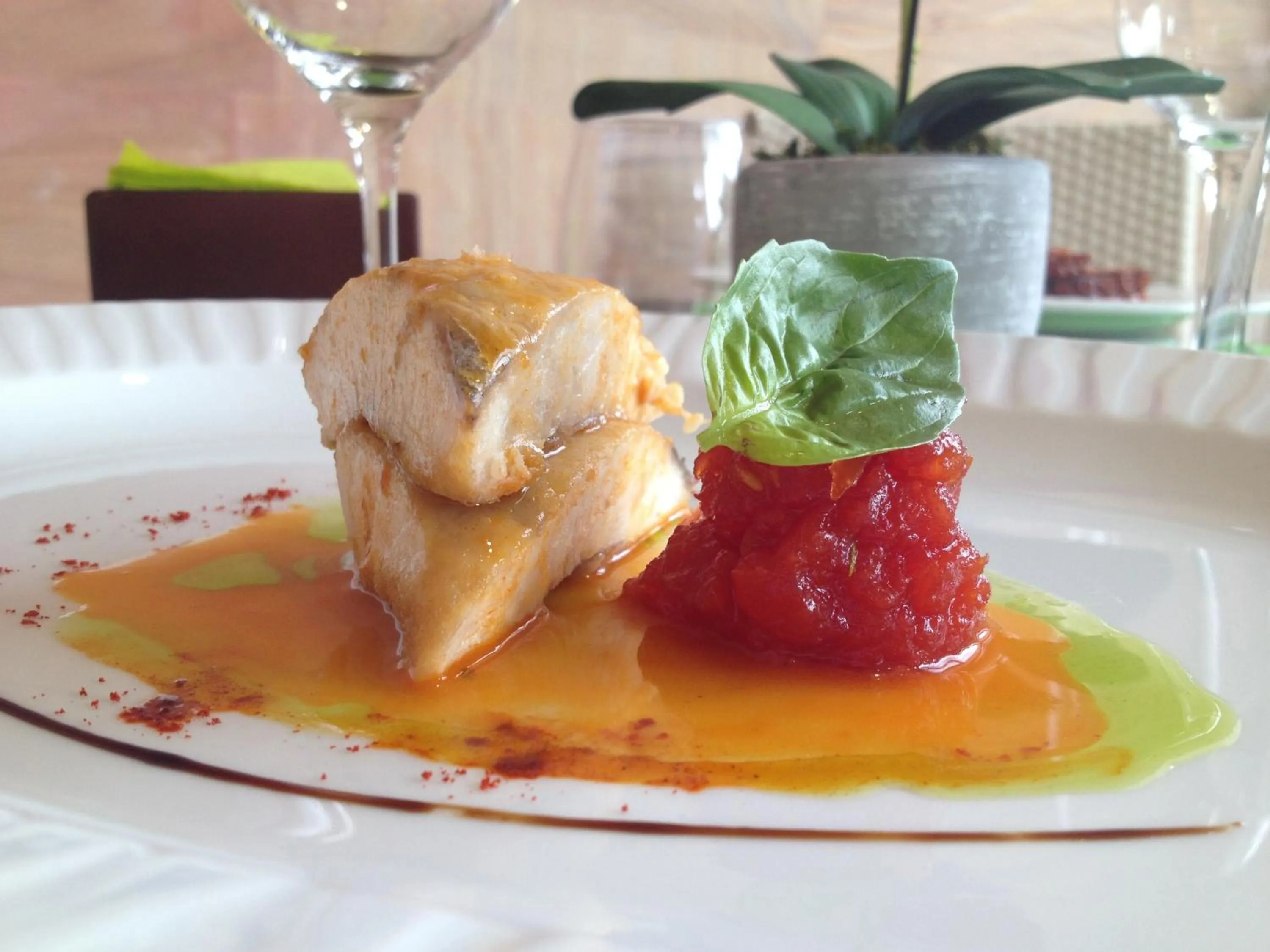 Food in Hotel La Bastida