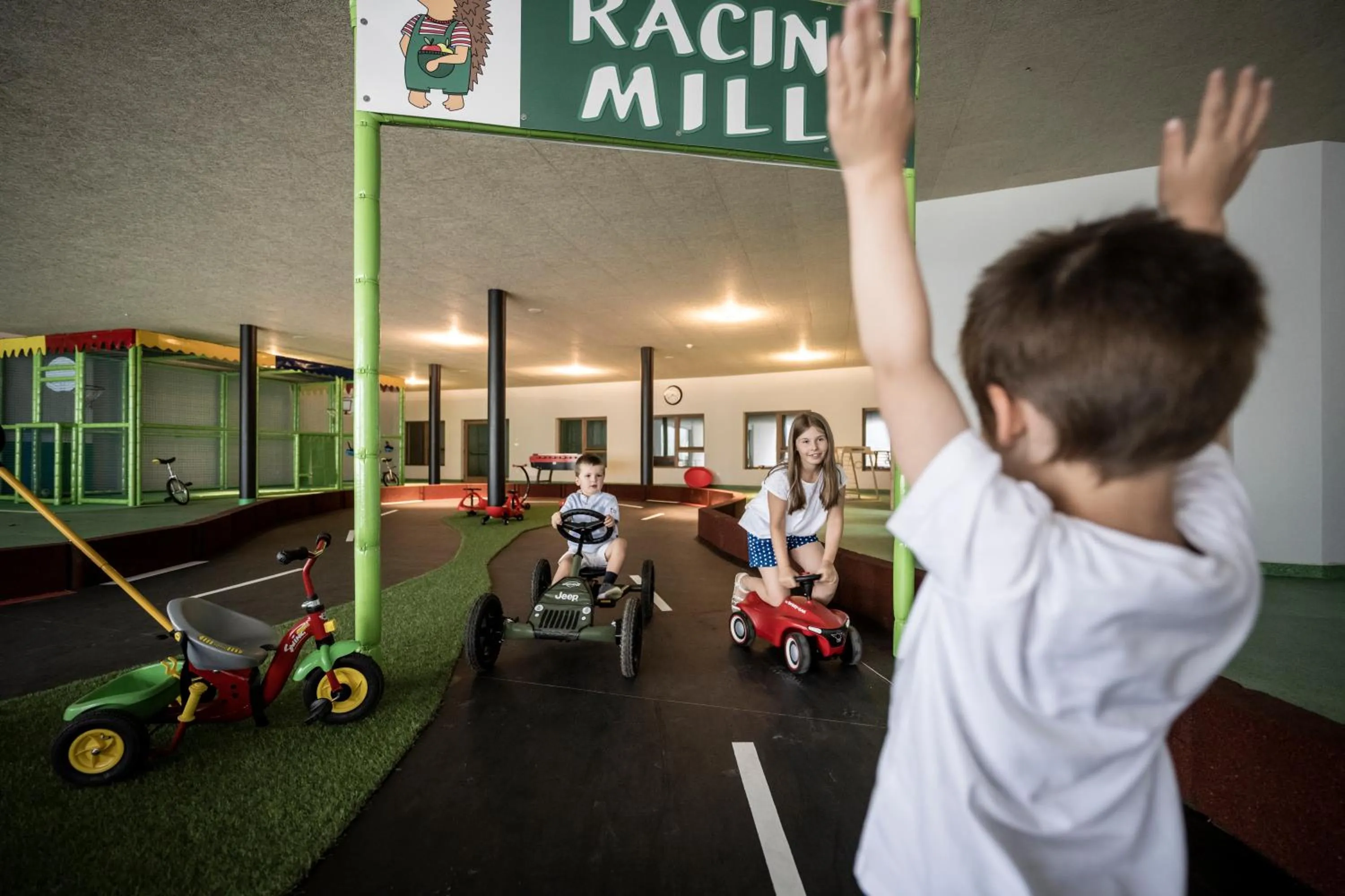 Children play ground in Das Mühlwald - Quality Time Family Resort