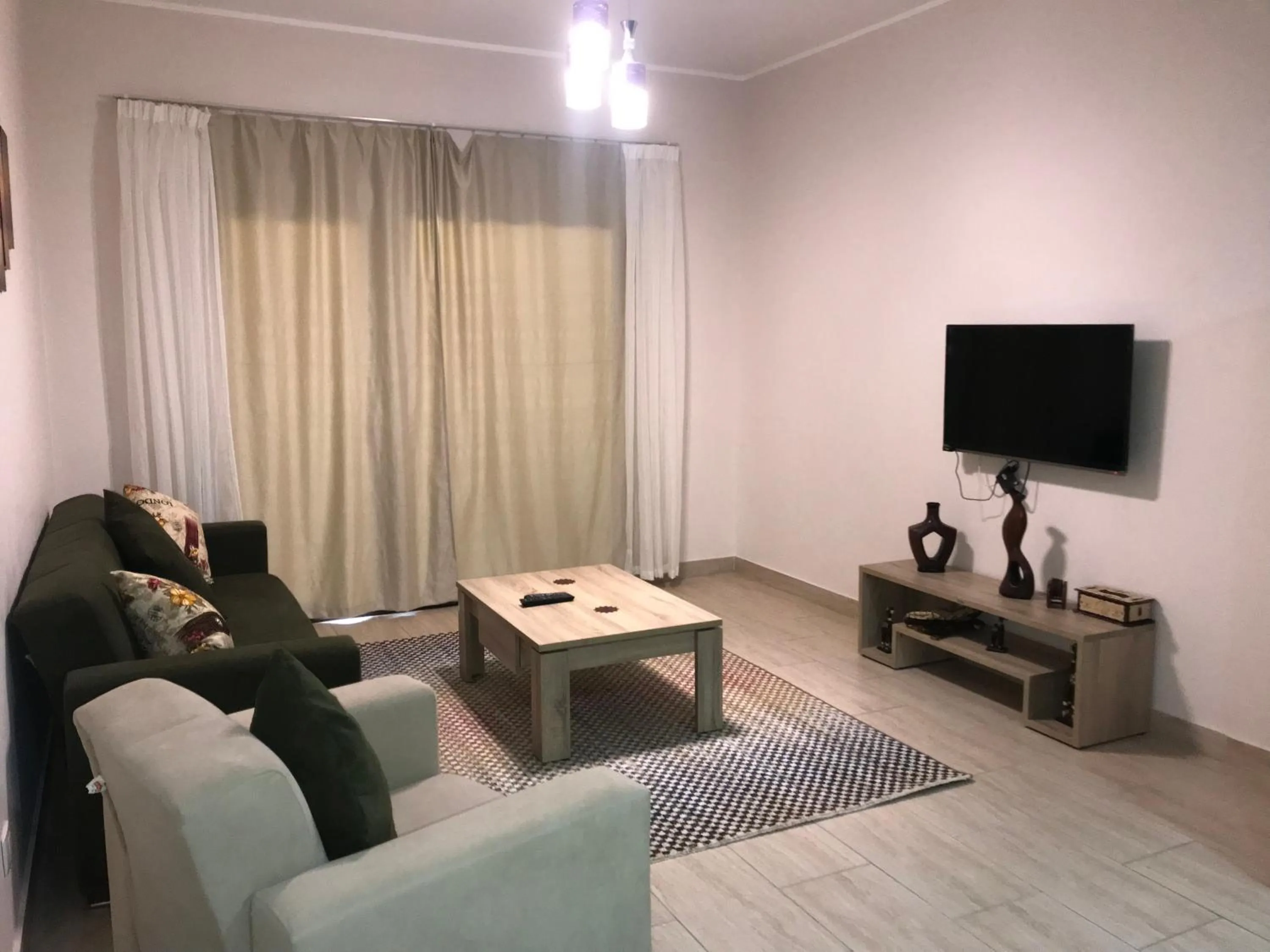 Living room in AlDau Heights Apartments