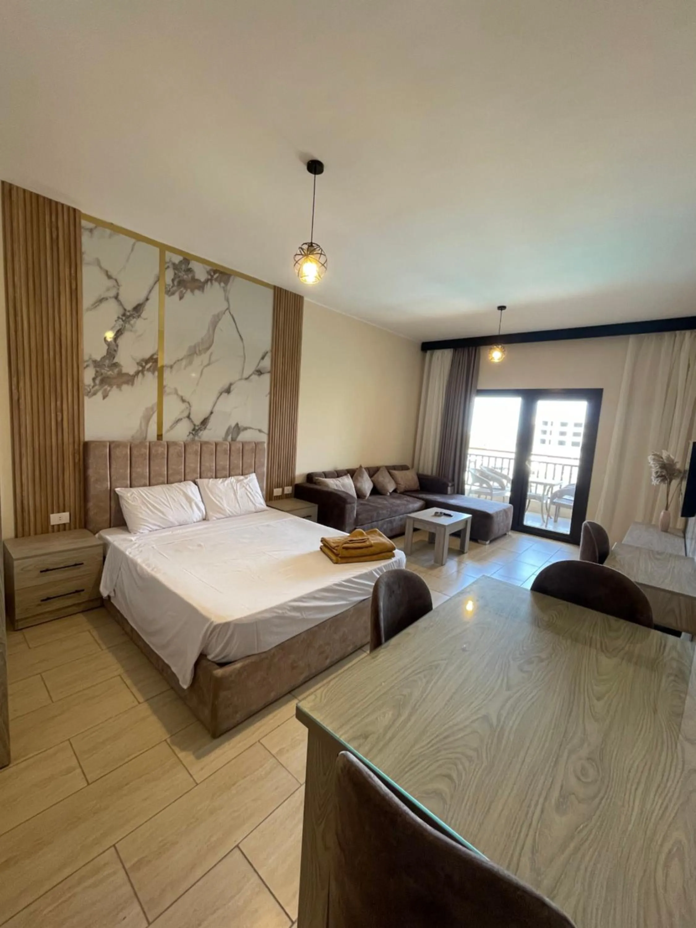 Bed in AlDau Heights Apartments