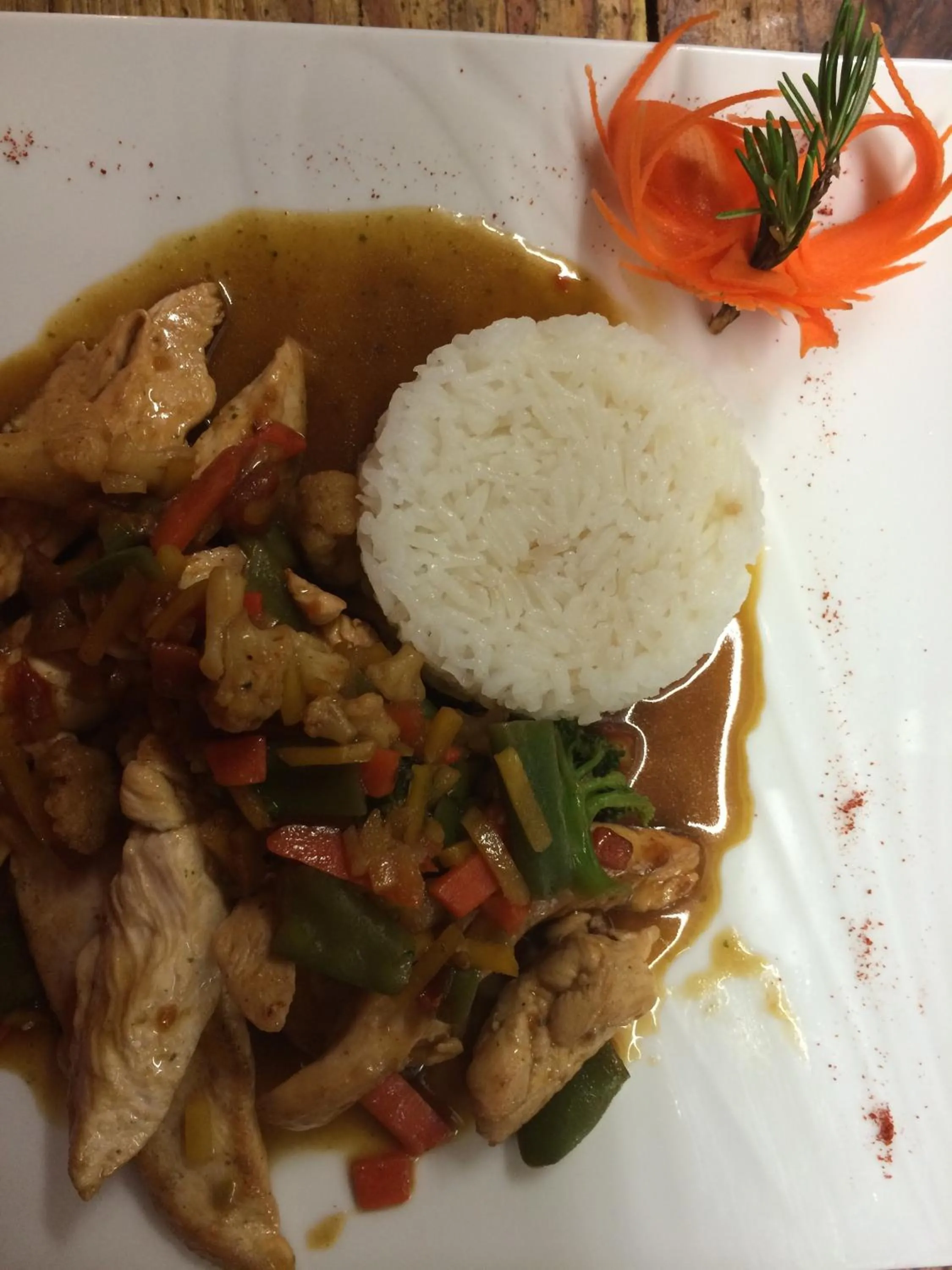 Food close-up in Aux Bords du Temps