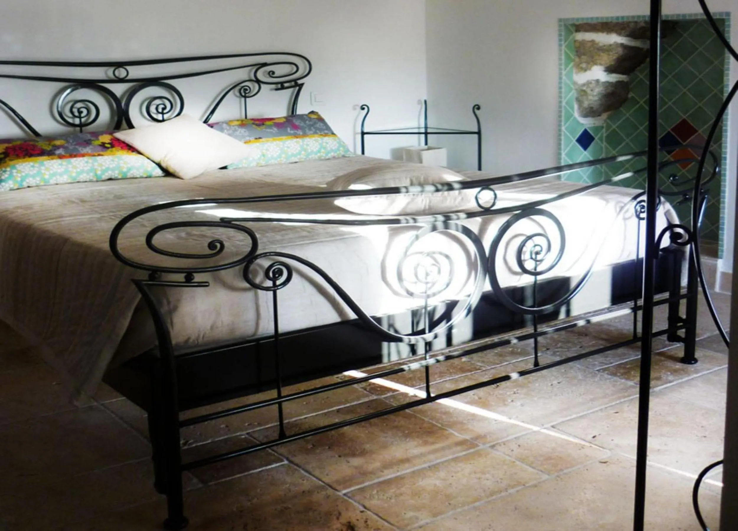 Bedroom, Bed in Aux Bords du Temps