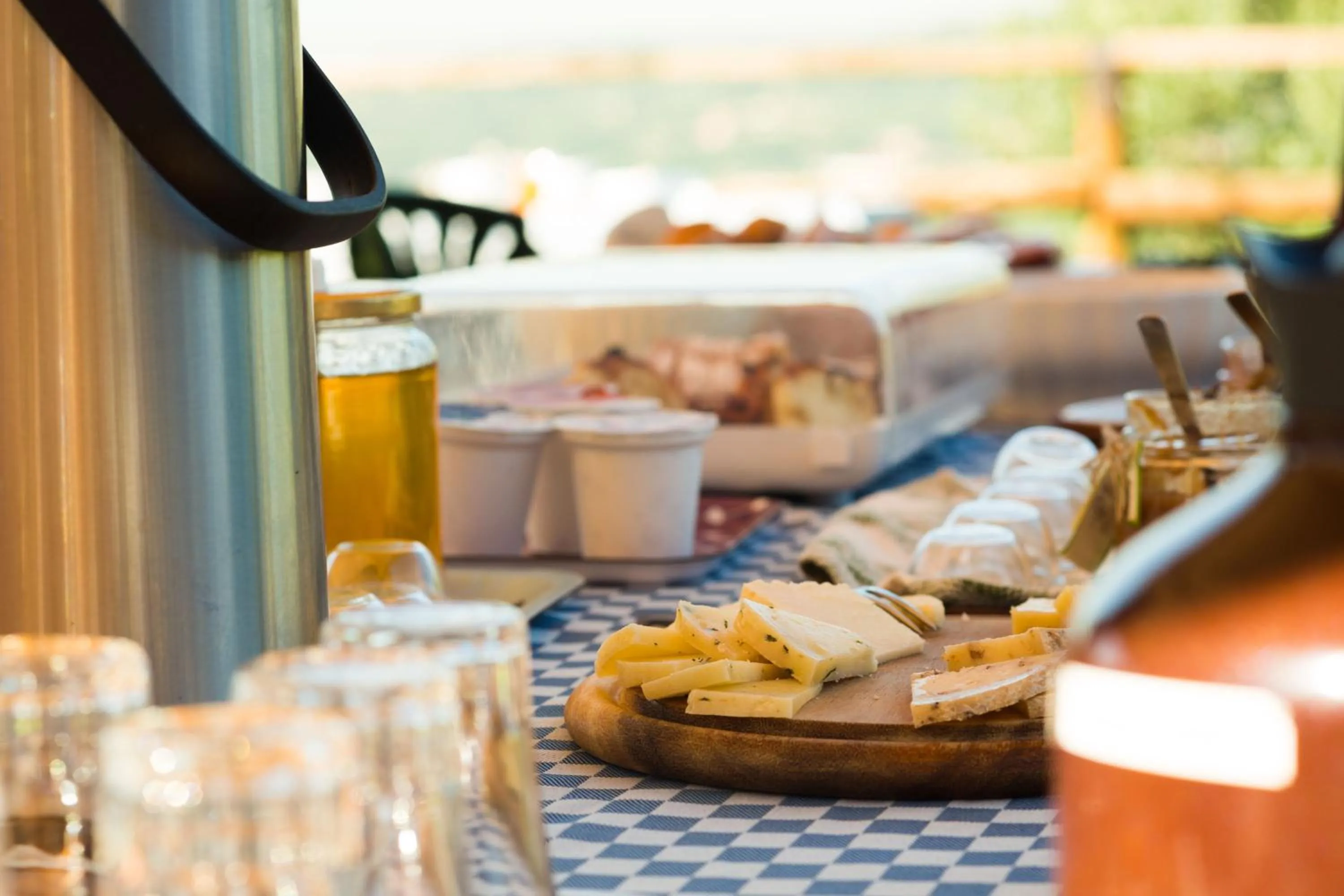 Buffet breakfast in Agriturismo Casa Rosa
