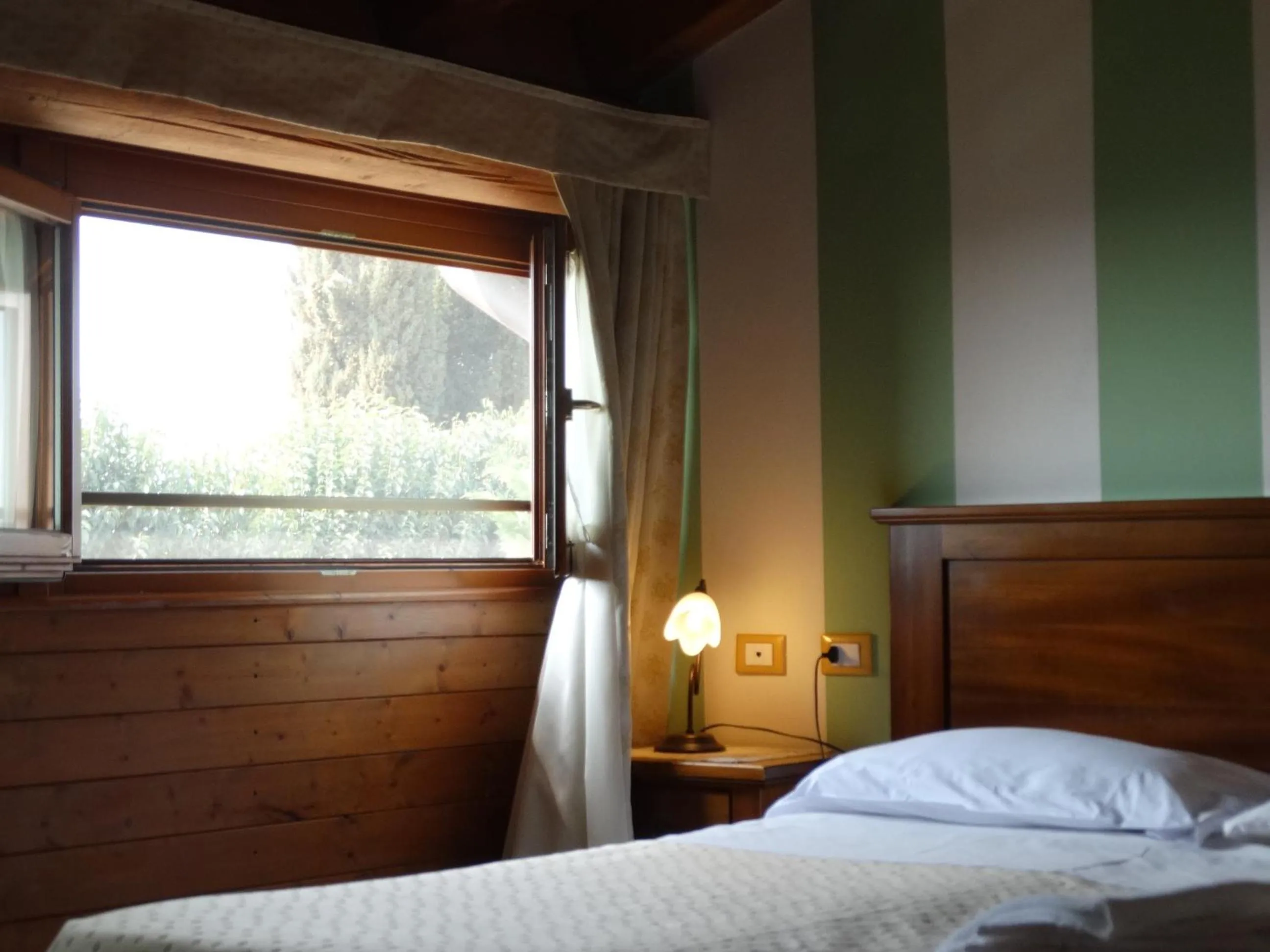 Decorative detail, Bed in Agriturismo Casa Rosa