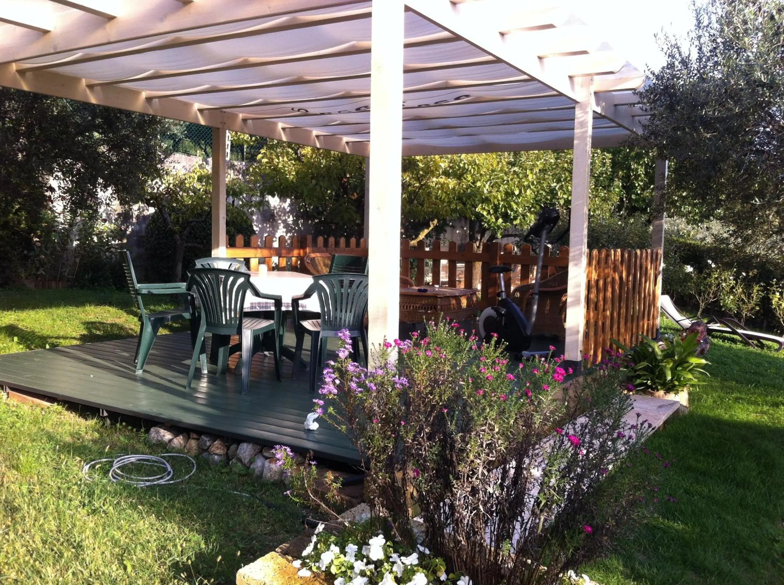 Garden in Agriturismo Casa Rosa