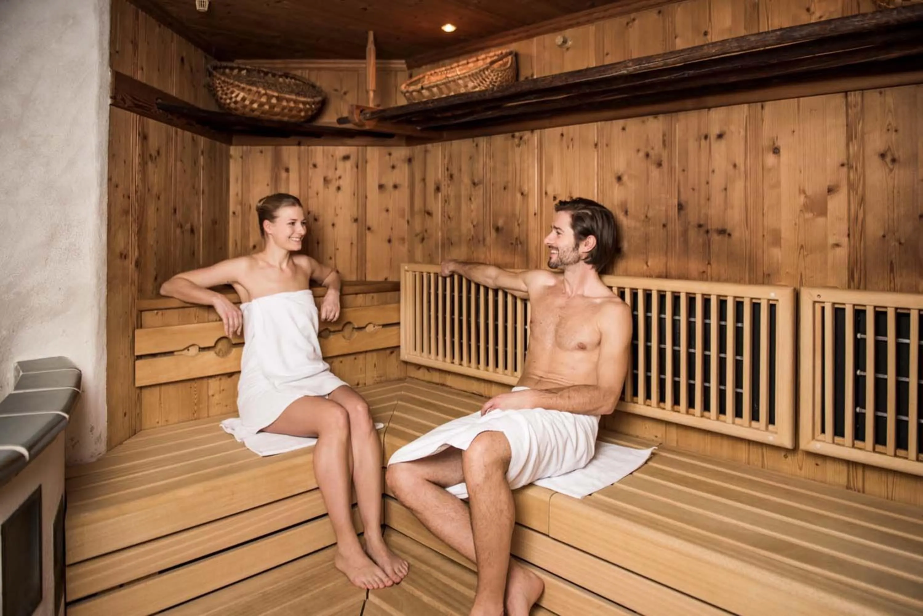 Sauna in Waldhof Fuschlsee Resort