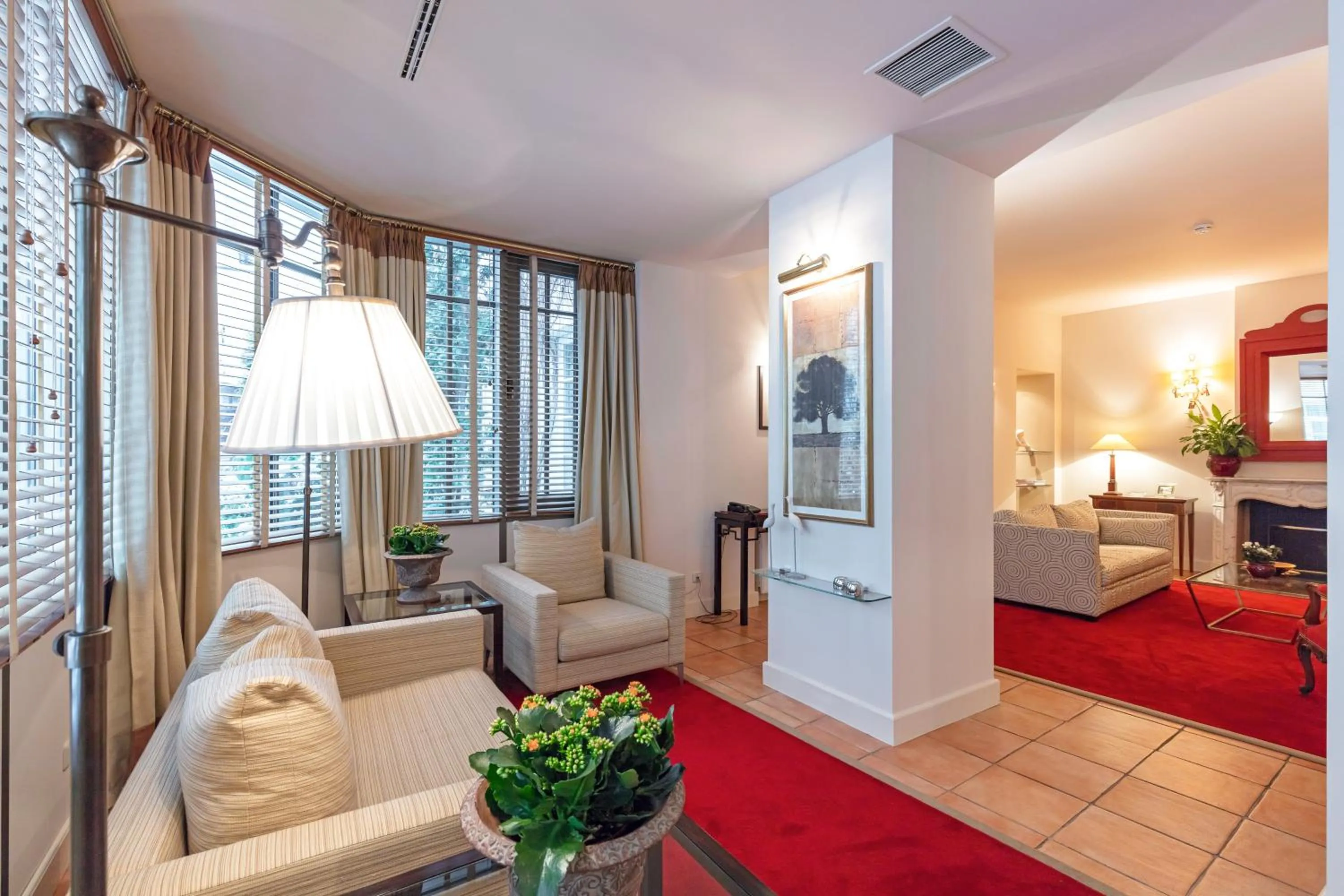 Living room in Stikliai Palace Residence