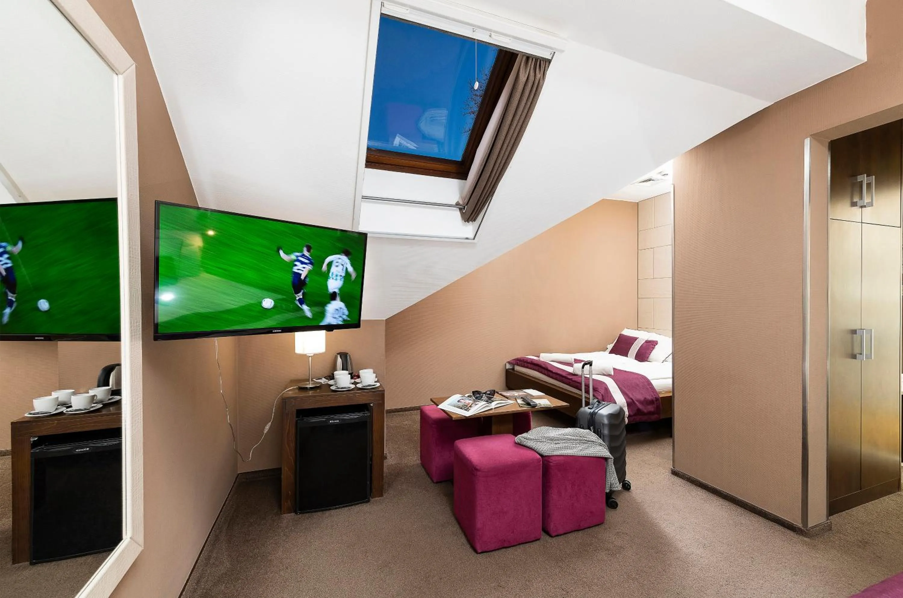 Bed in Hotel Fürdőház