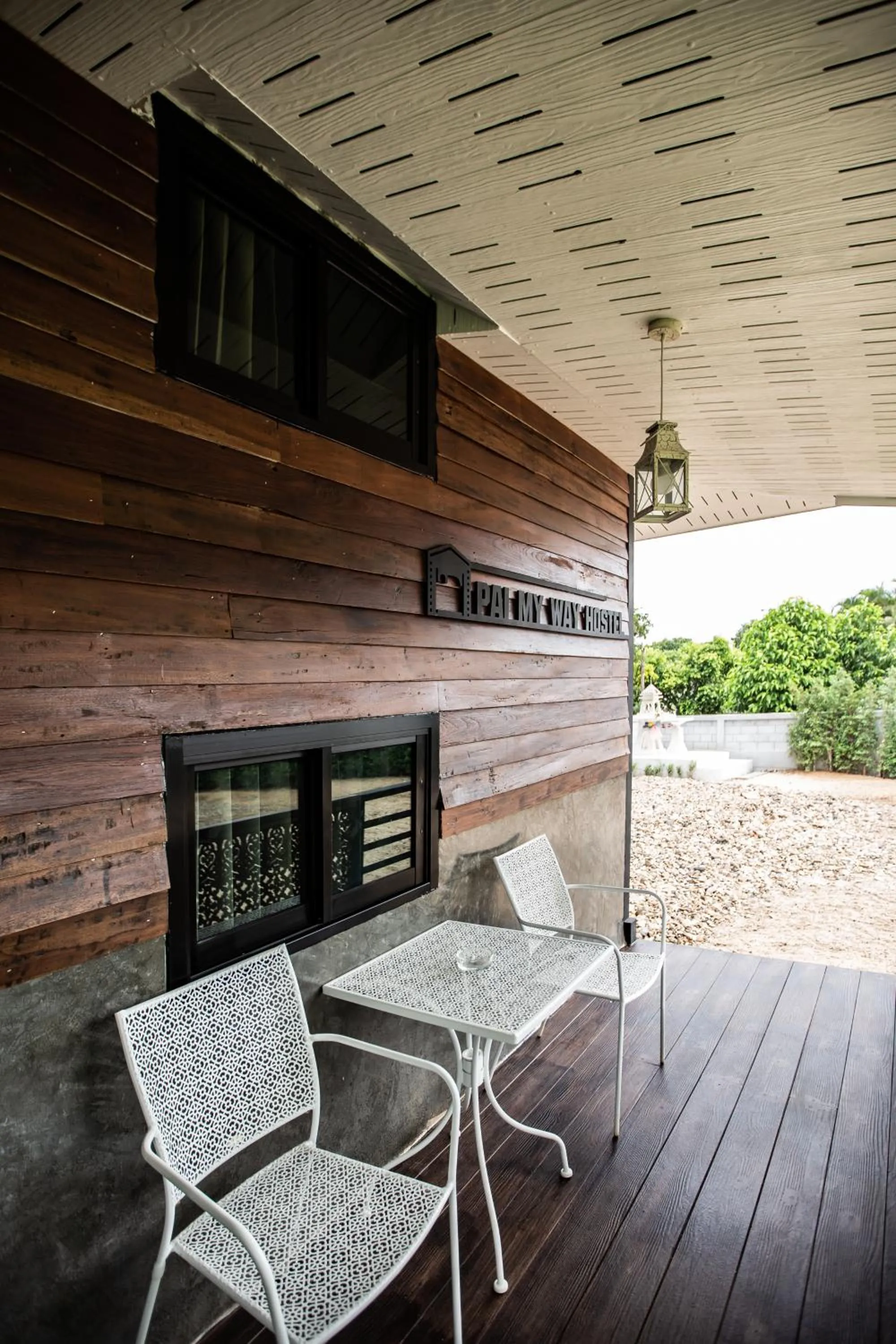 Balcony/Terrace in Pai My Way Hostel