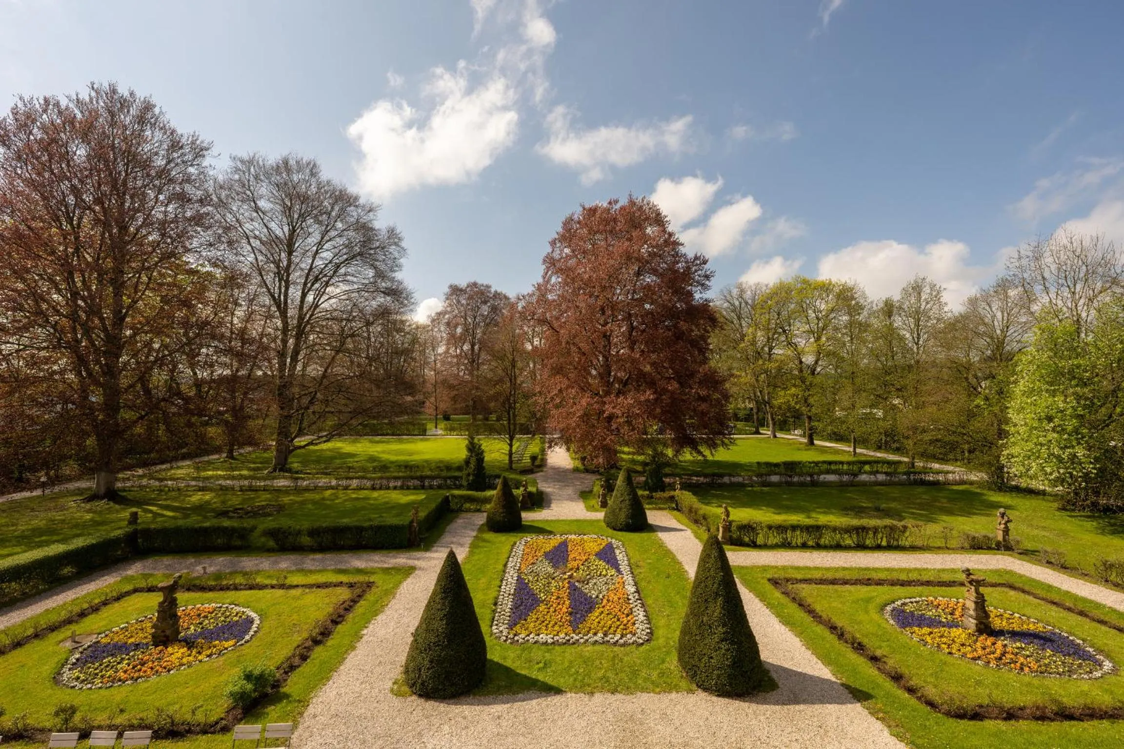 Garden in Schloss Lautrach