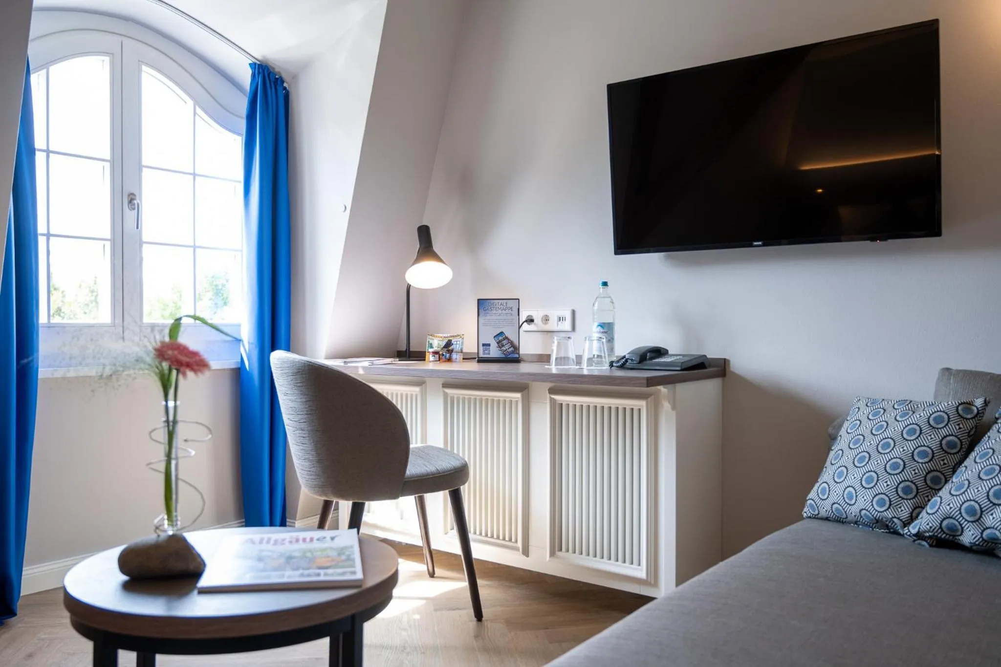 Photo of the whole room in Schloss Lautrach