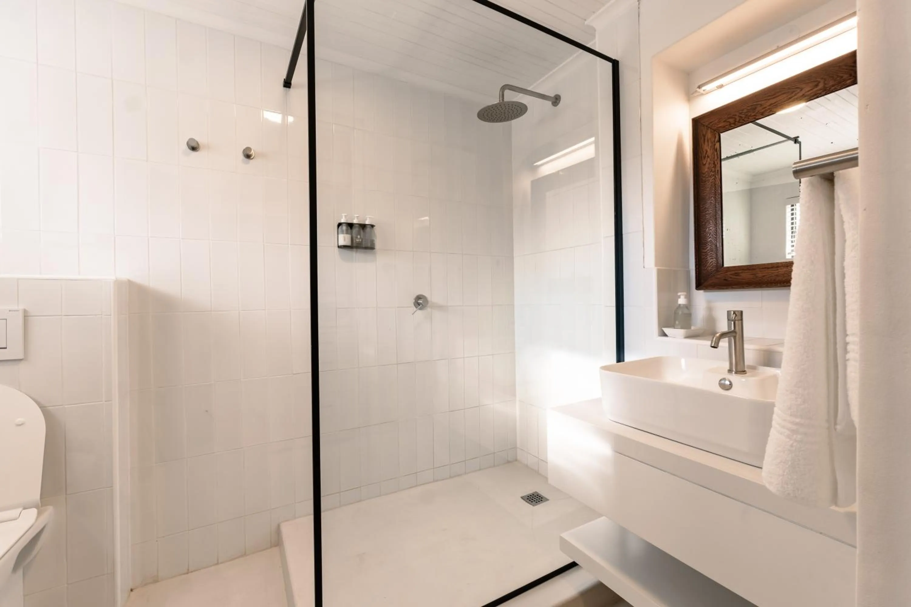 Shower in Bitou River Lodge