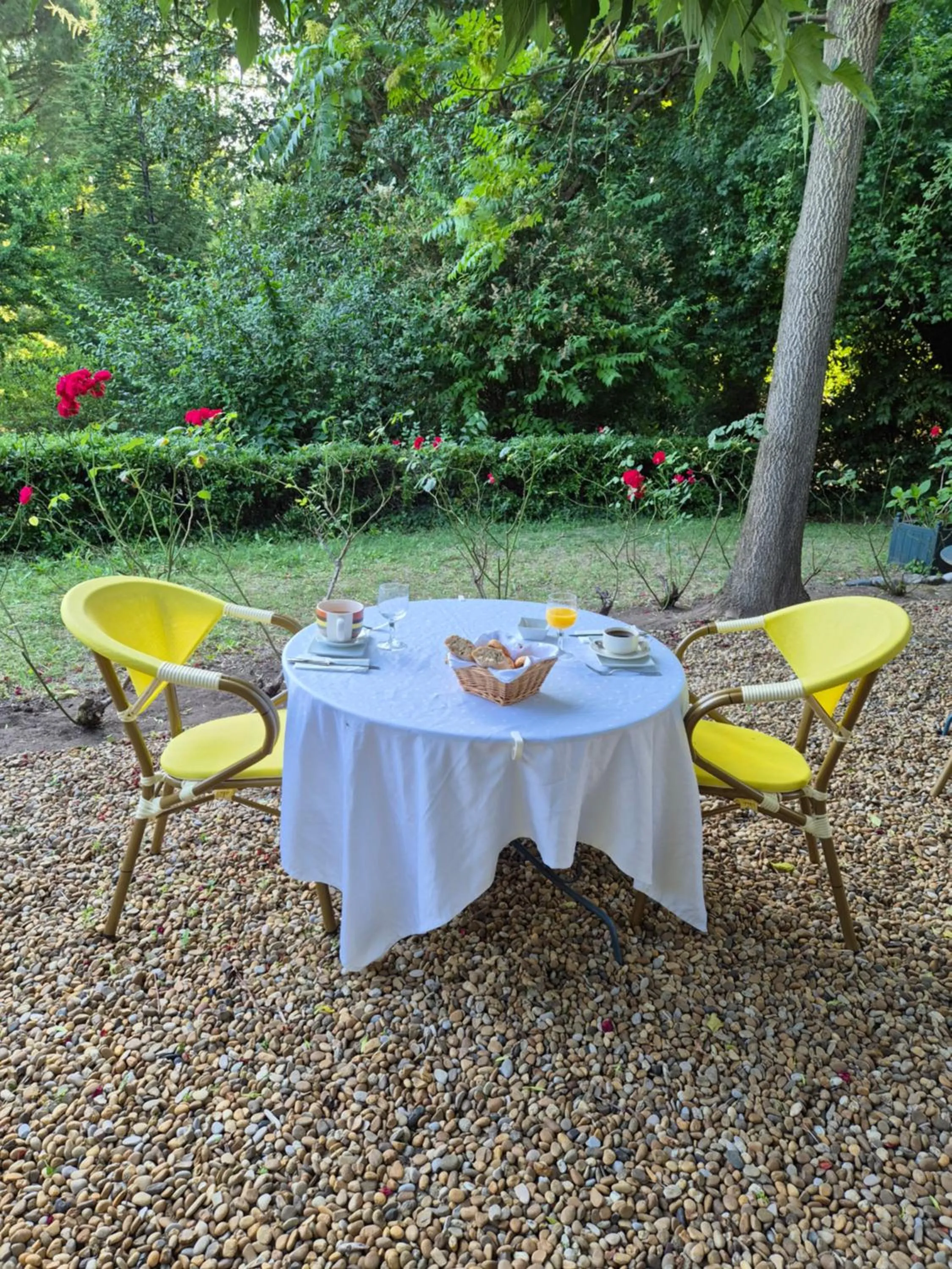 Breakfast in Logis Hôtel Restaurant Les Norias