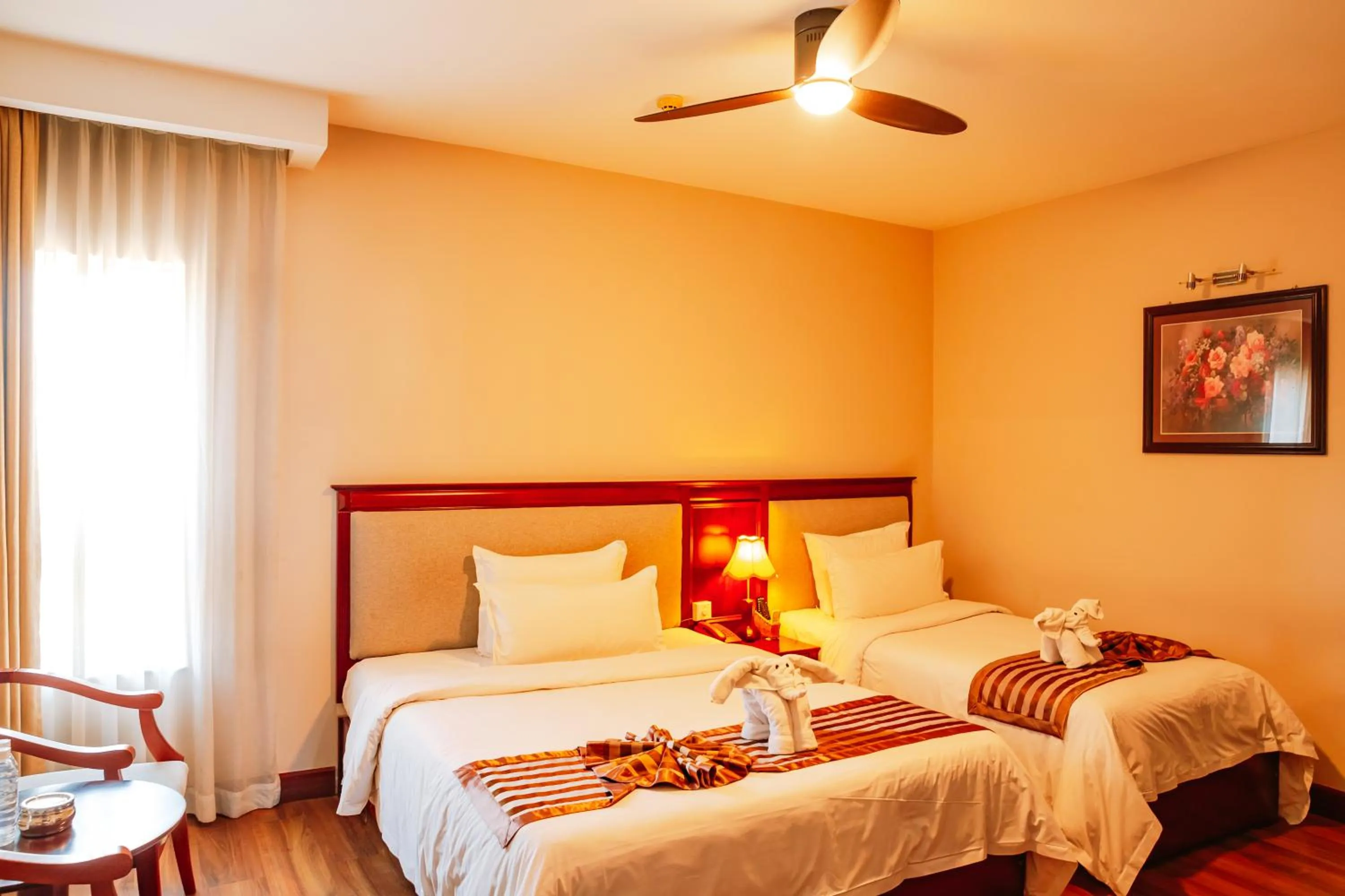 Photo of the whole room, Bed in Minh Toan Athena Hotel