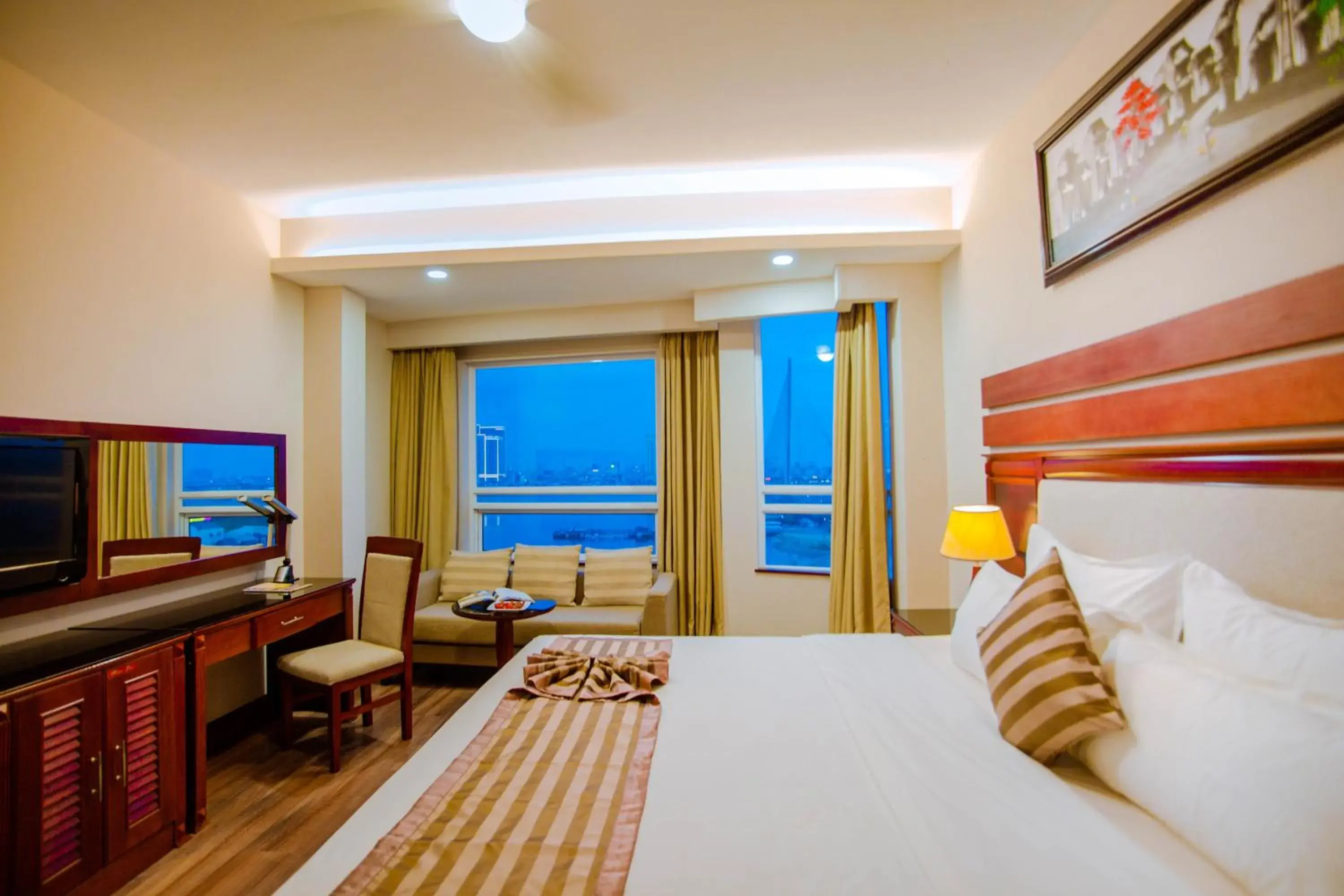 Photo of the whole room, Bed in Minh Toan Athena Hotel Photo of the whole room, Bed in Minh Toan Athena Hotel