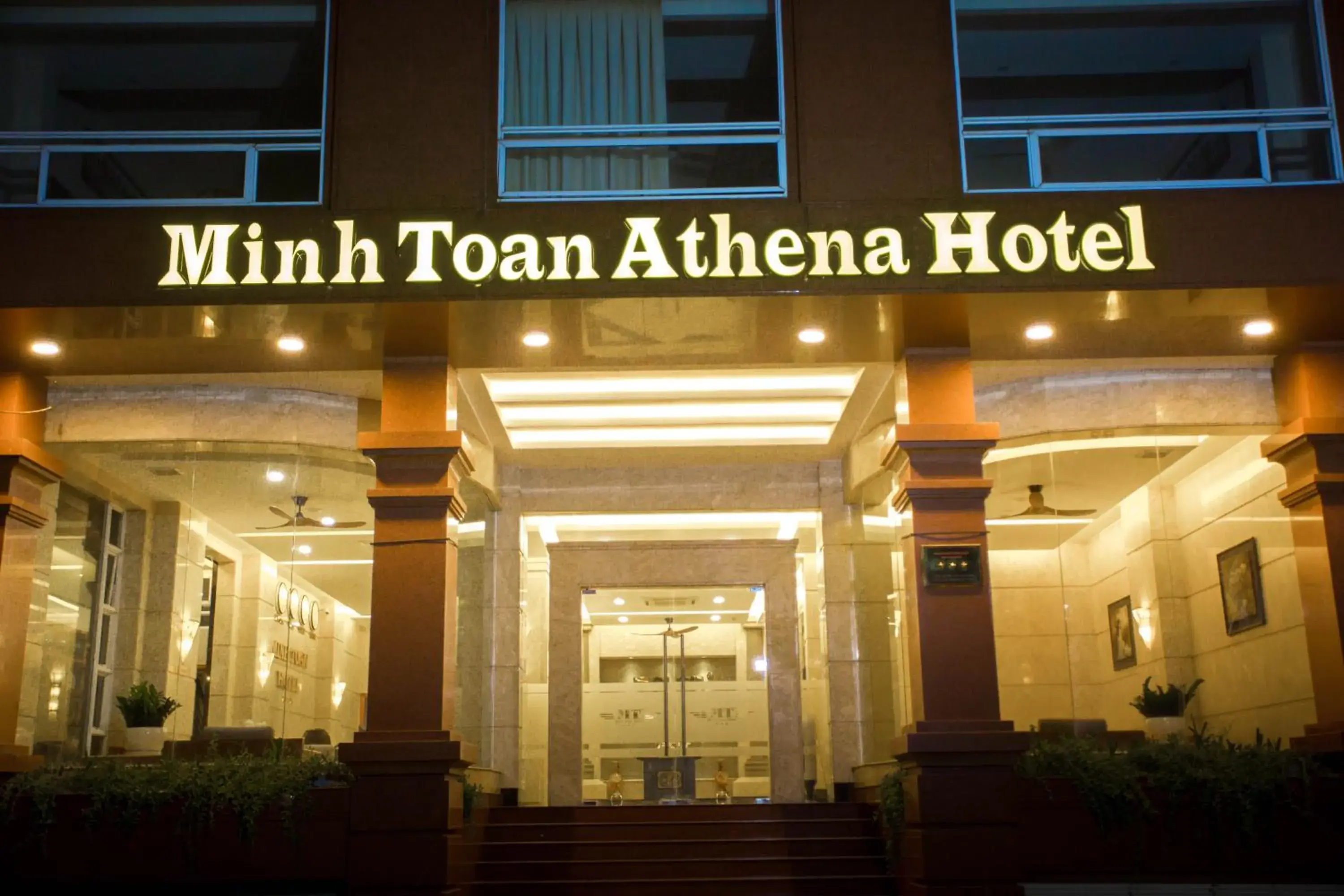 Facade/entrance in Minh Toan Athena Hotel Facade/entrance in Minh Toan Athena Hotel
