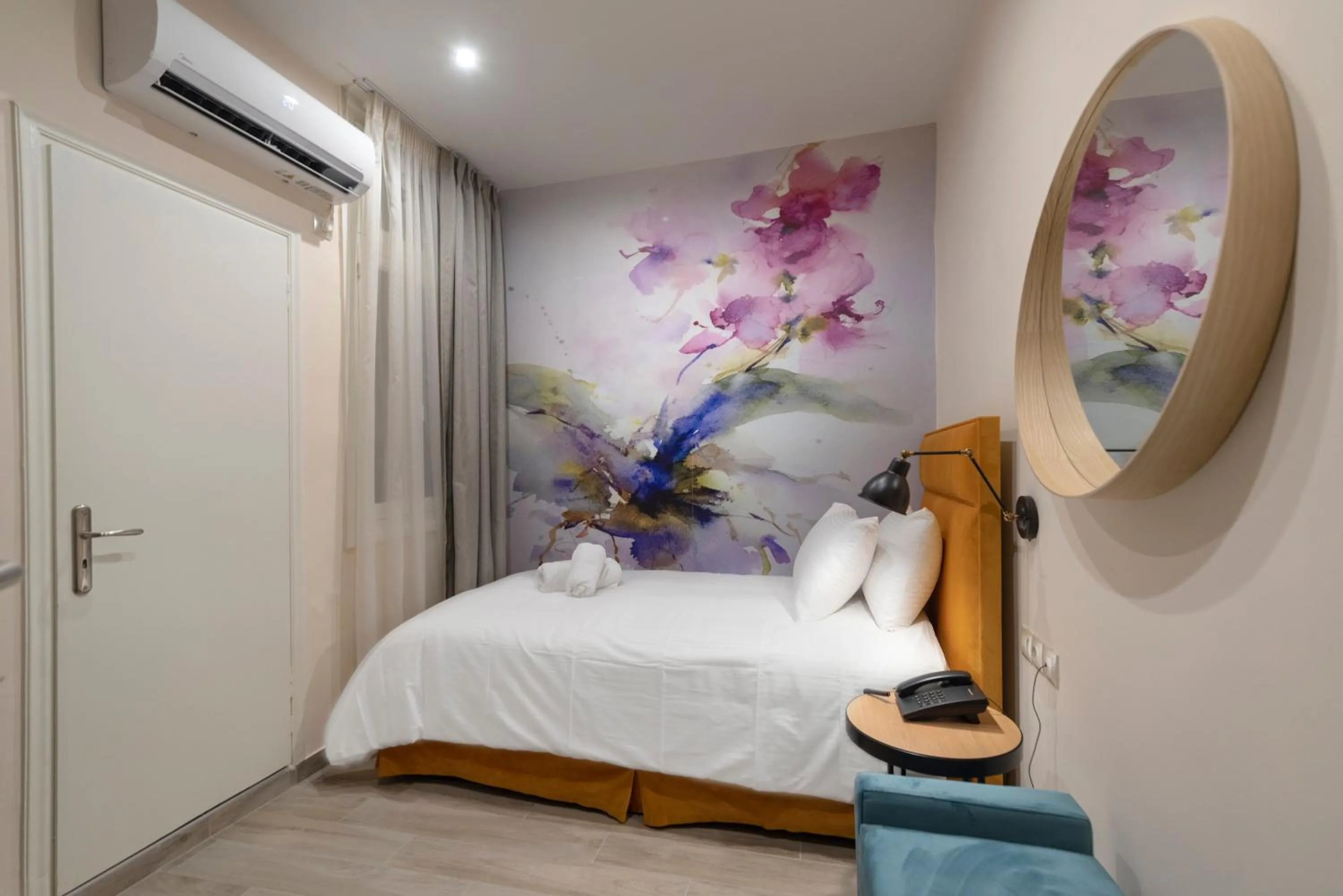 Bed in Athens Market Portrait