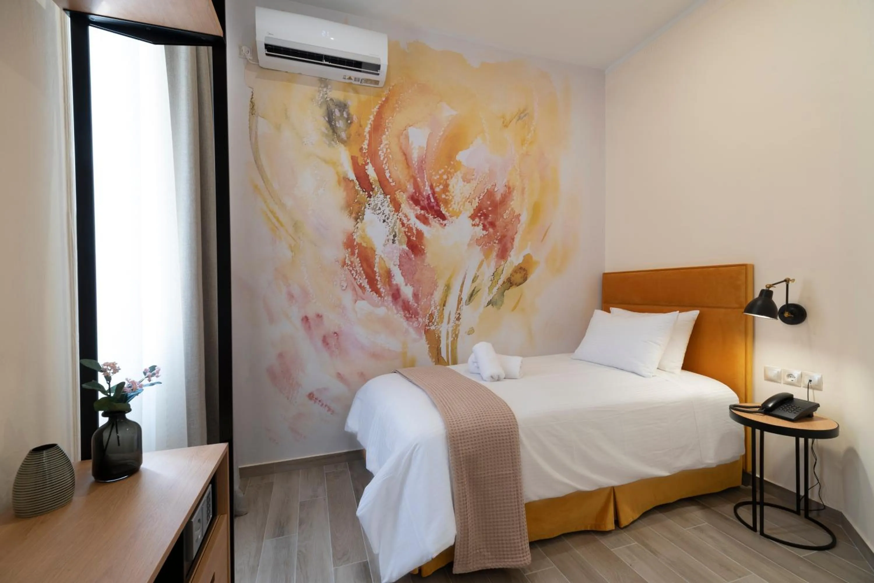 Bed in Athens Market Portrait