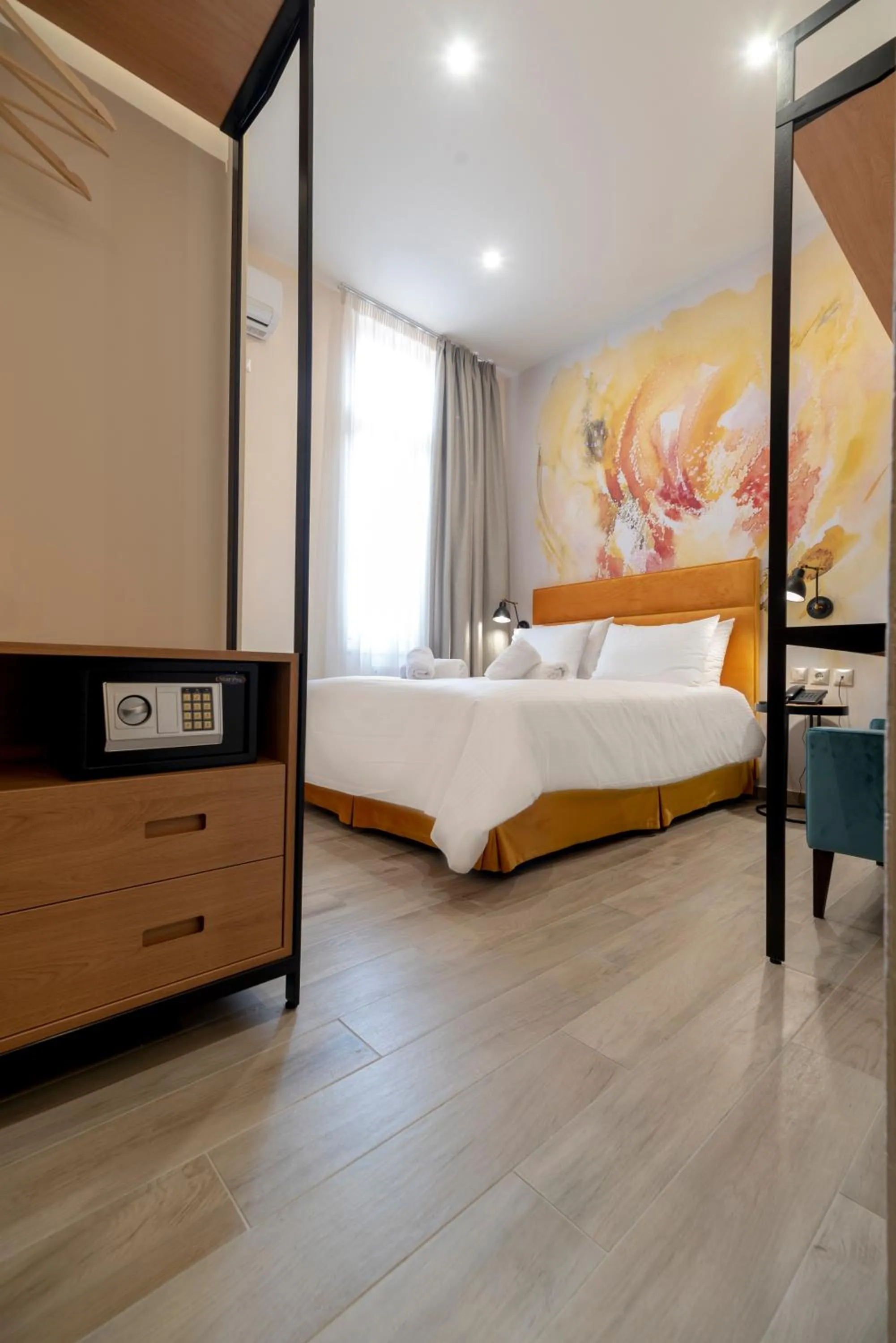 Bed in Athens Market Portrait