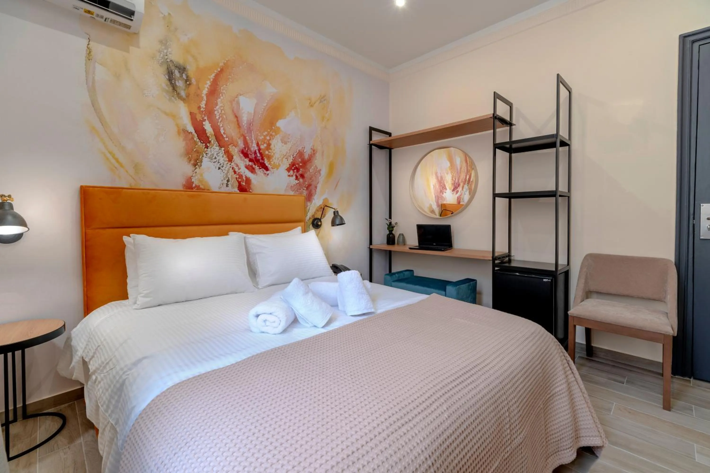 Bed in Athens Market Portrait