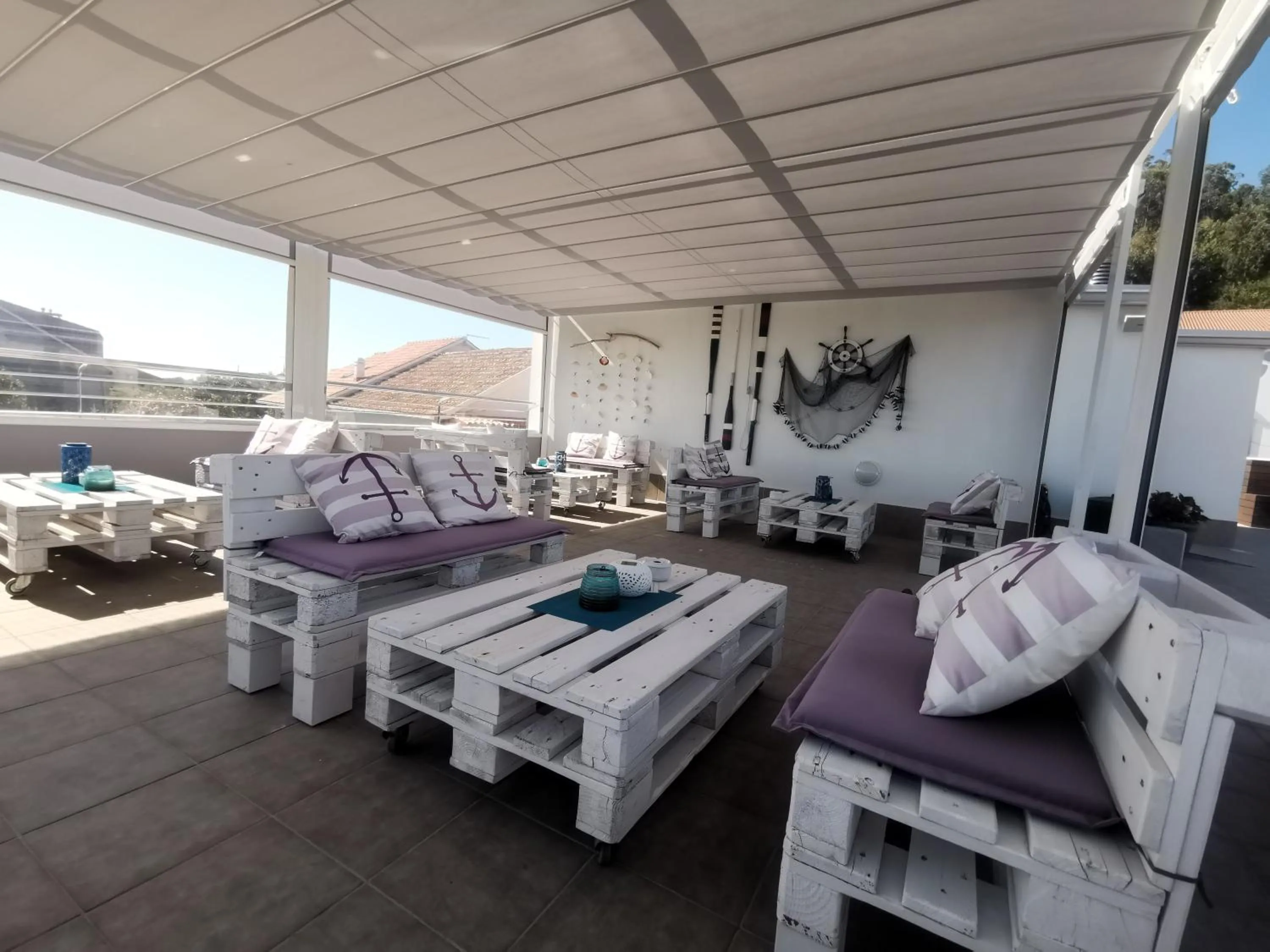 Balcony/Terrace in Hotel Ancora SANXENXO