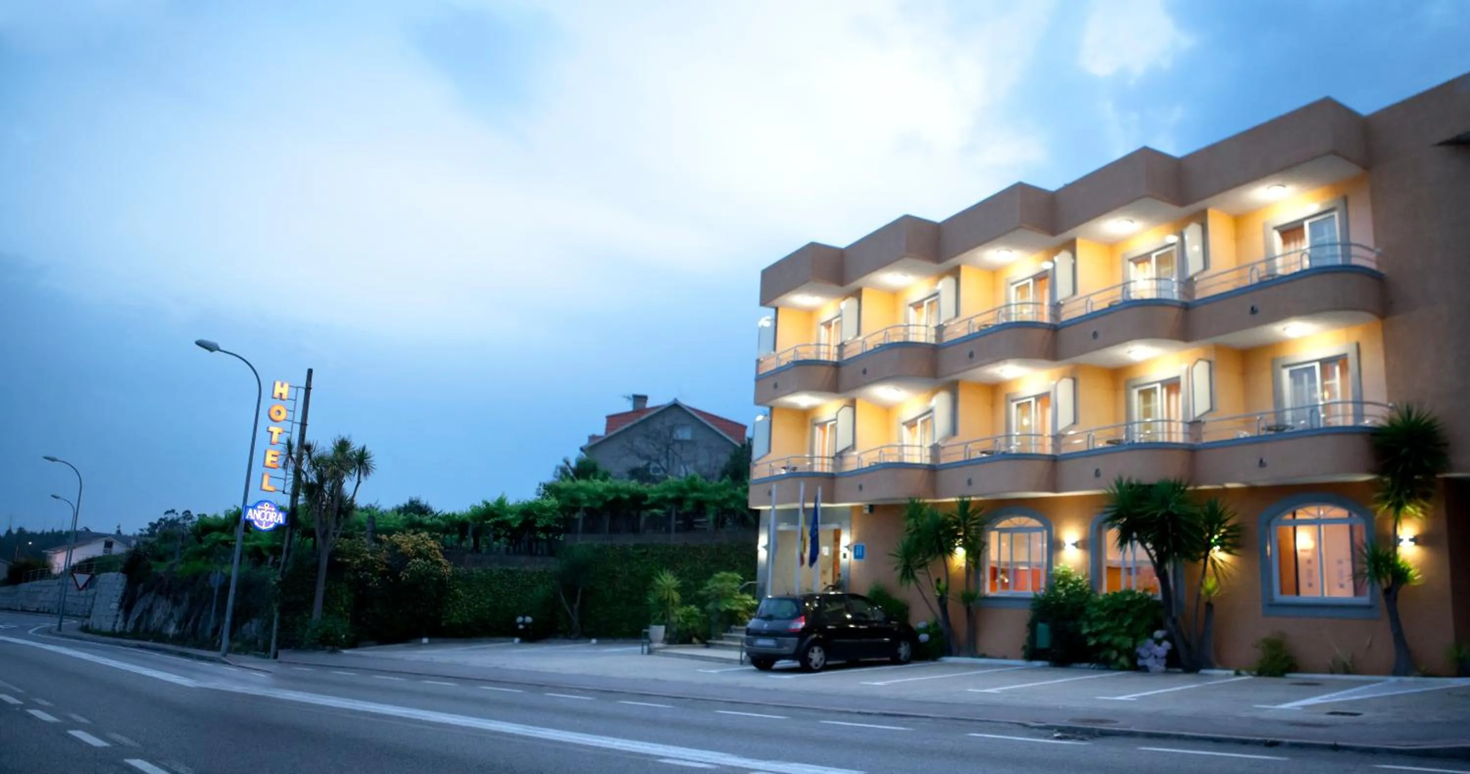 Property building in Hotel Ancora SANXENXO