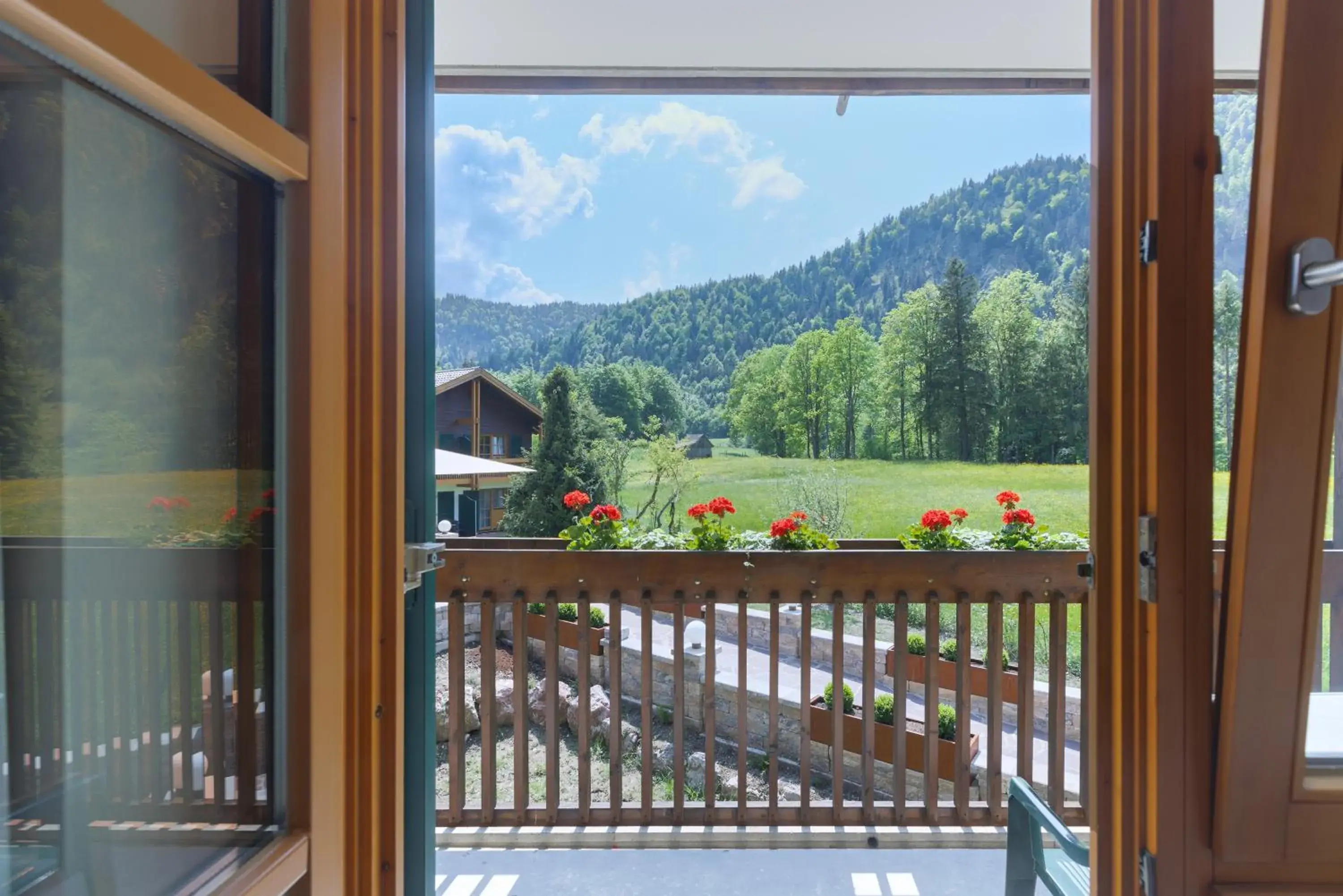 Mountain View in Alphotel Ettal