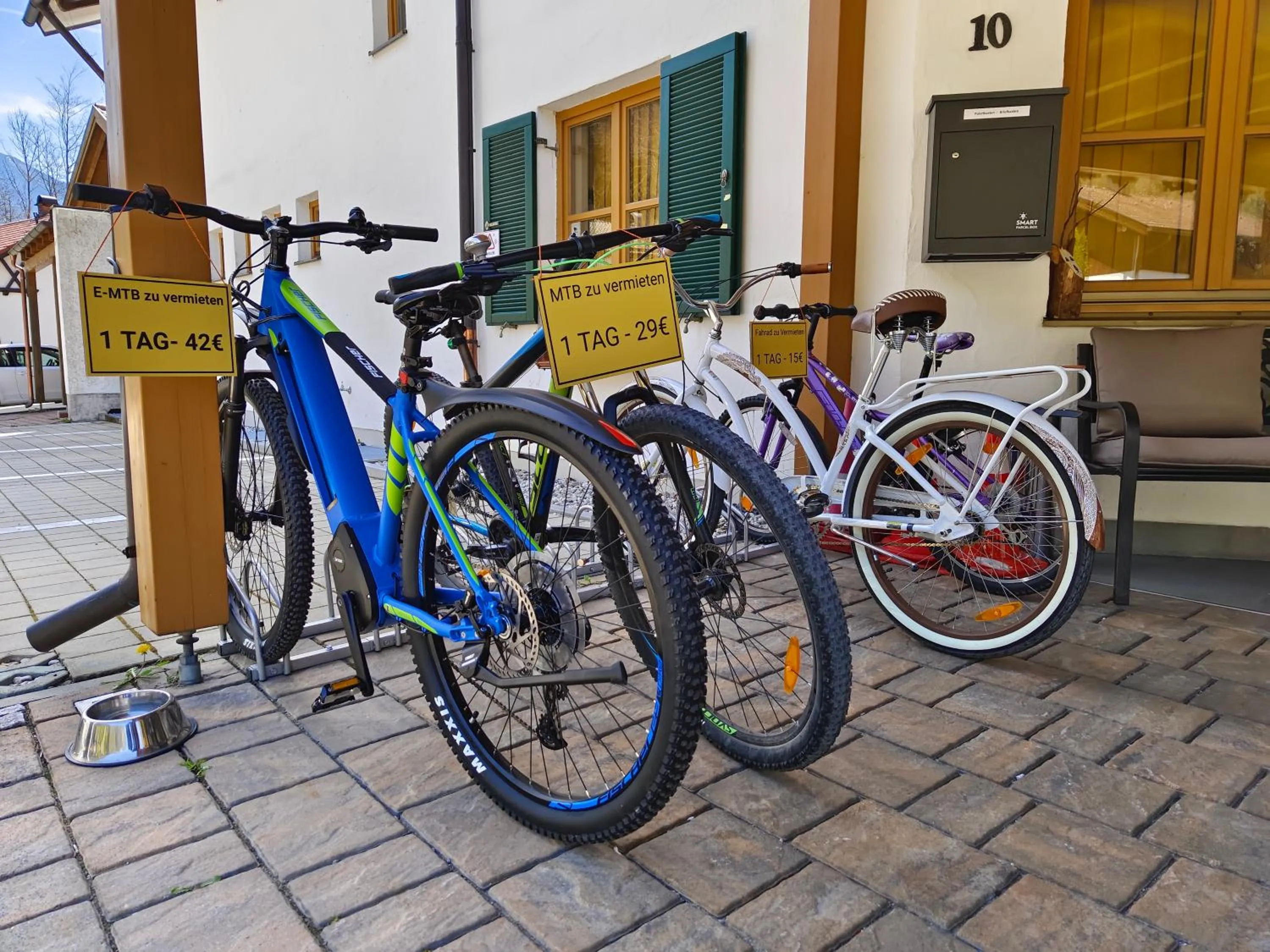 Cycling in Alphotel Ettal