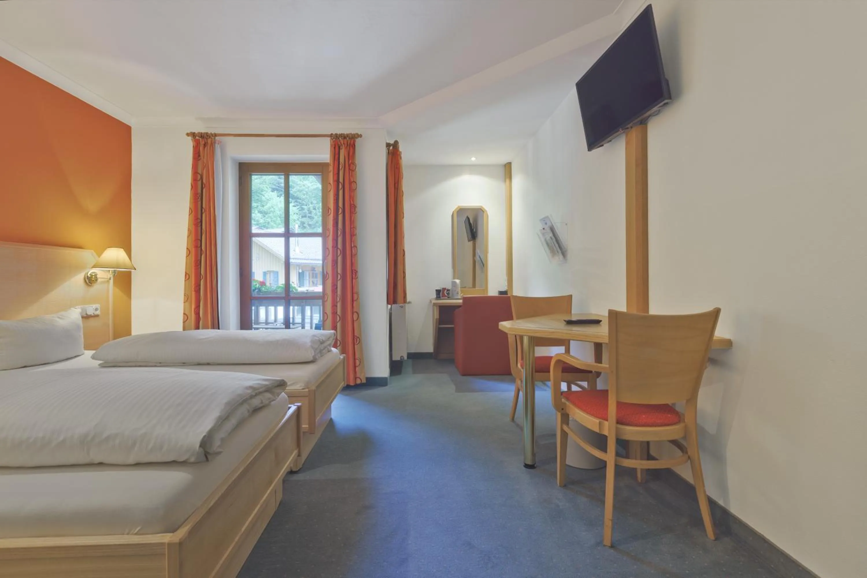 Bed in Alphotel Ettal