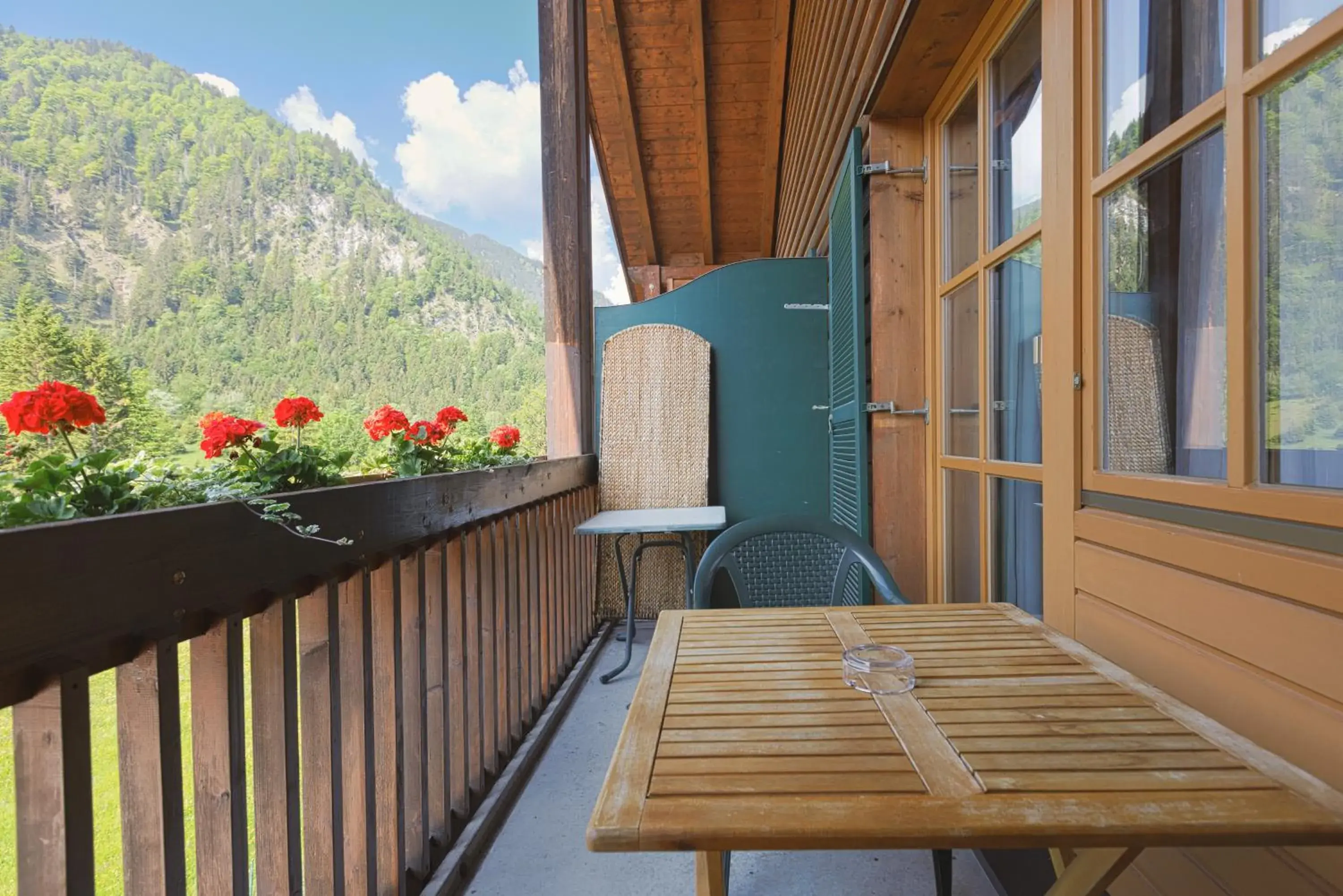 Balcony/Terrace in Alphotel Ettal
