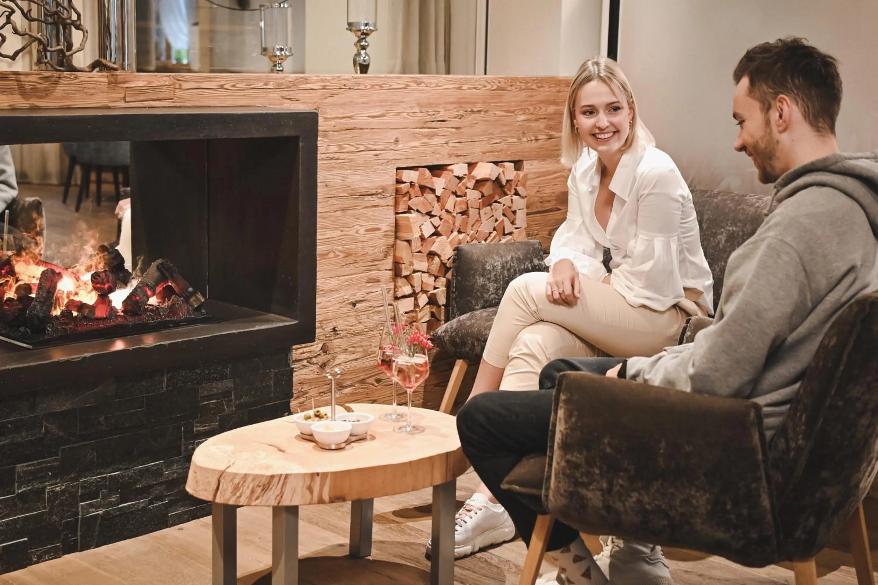 Living room in Wiesenhof Gardenresort