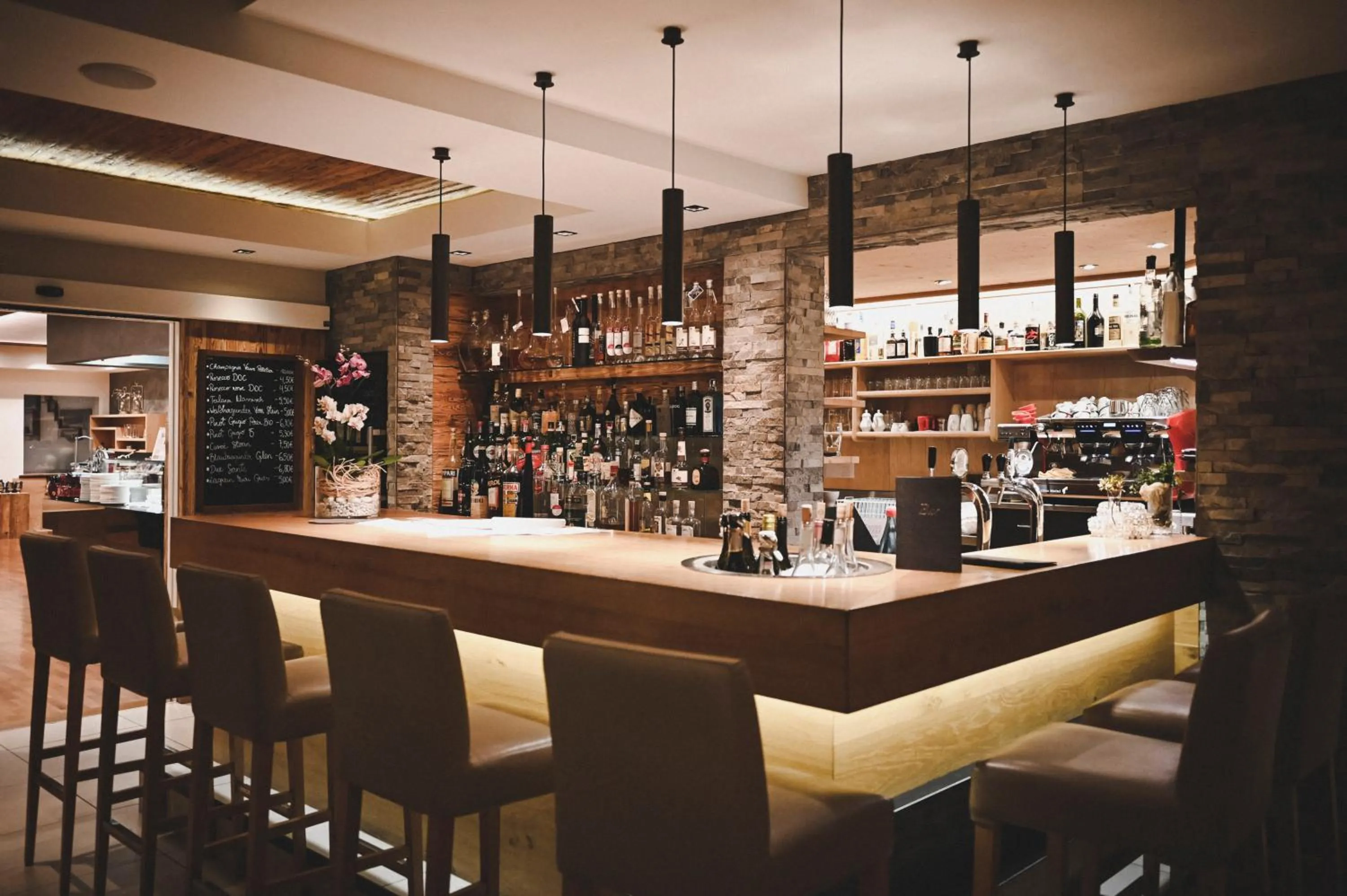 Lounge or bar in Wiesenhof Gardenresort