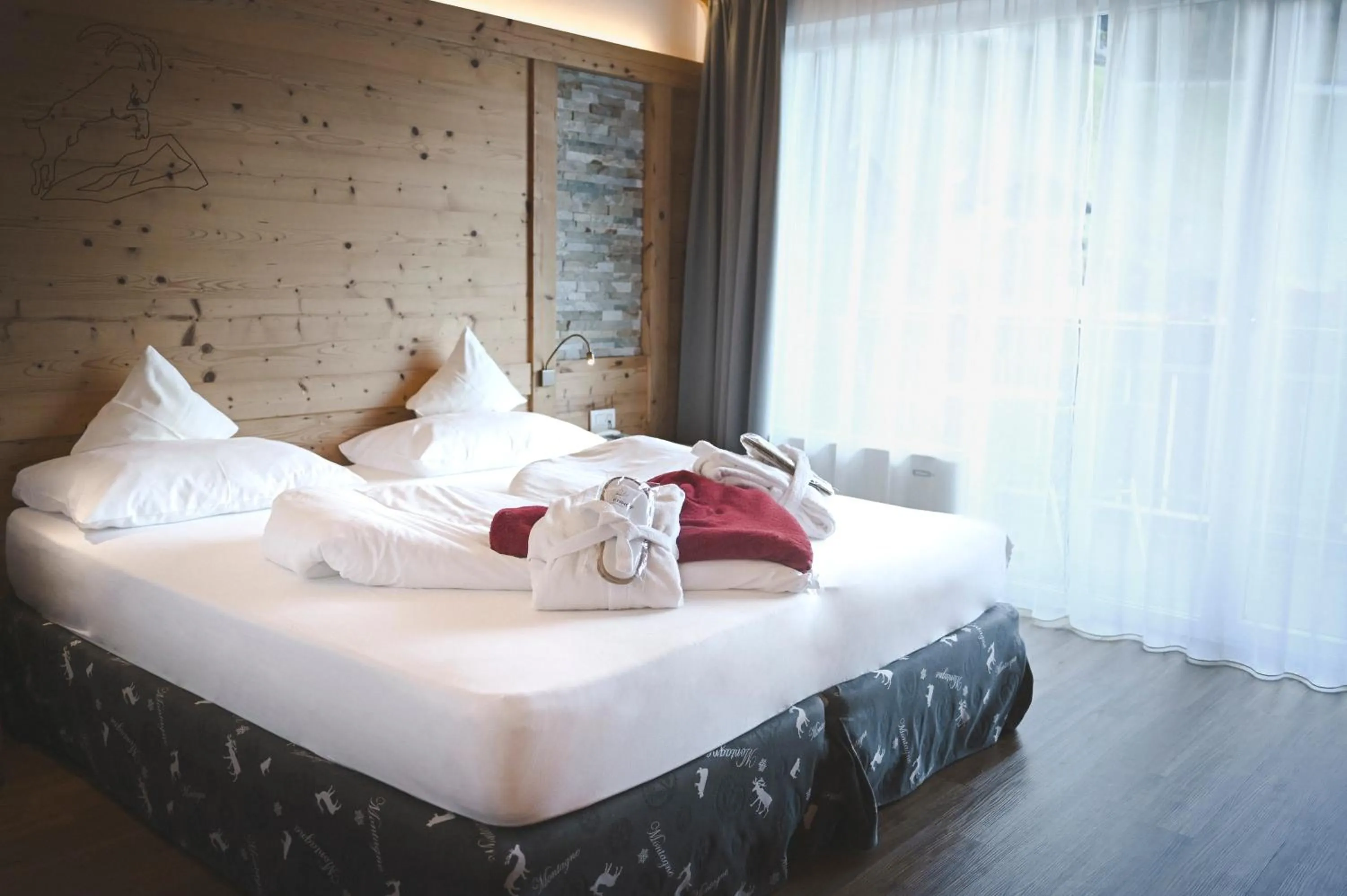 Bed in Wiesenhof Gardenresort