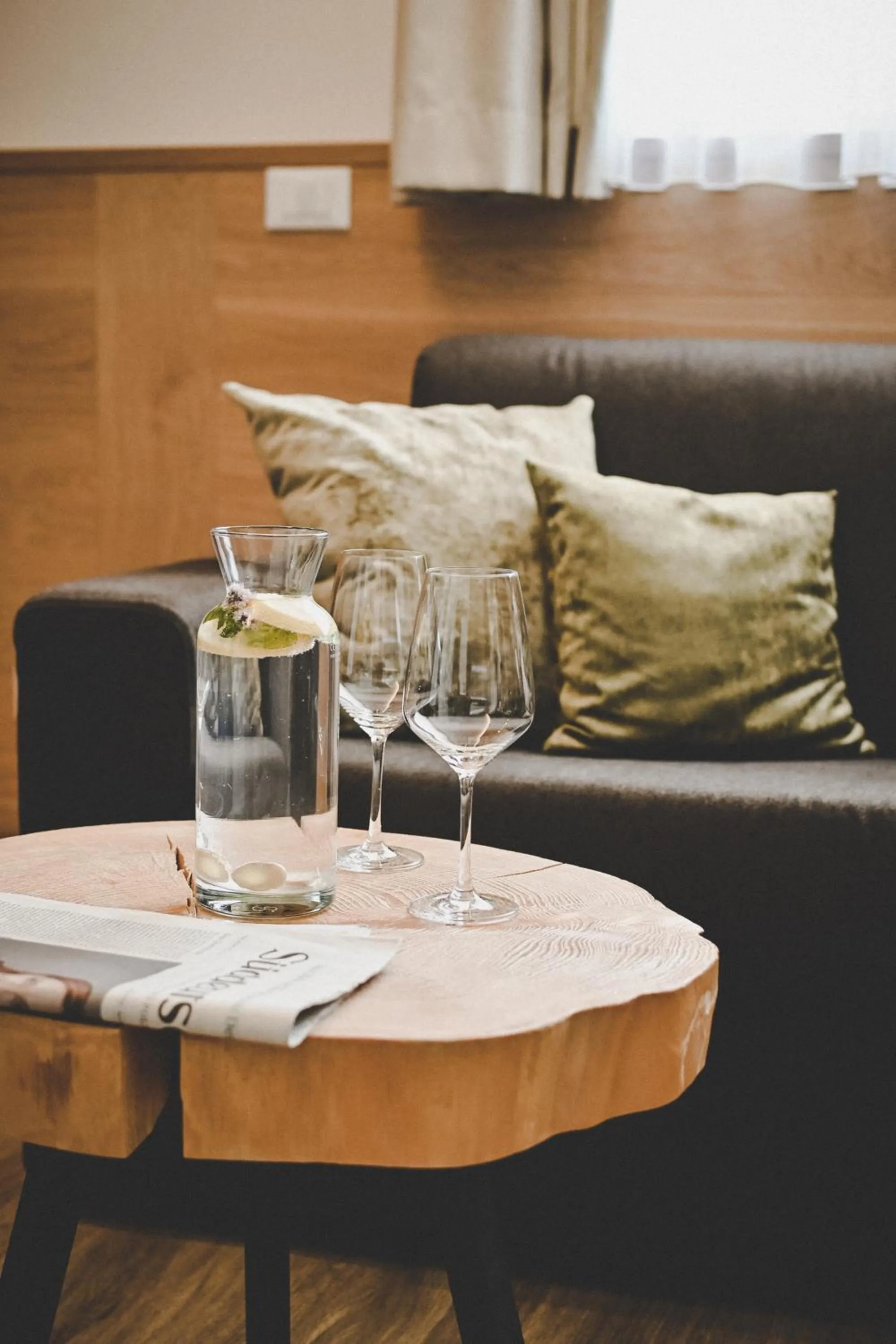 Living room in Wiesenhof Gardenresort