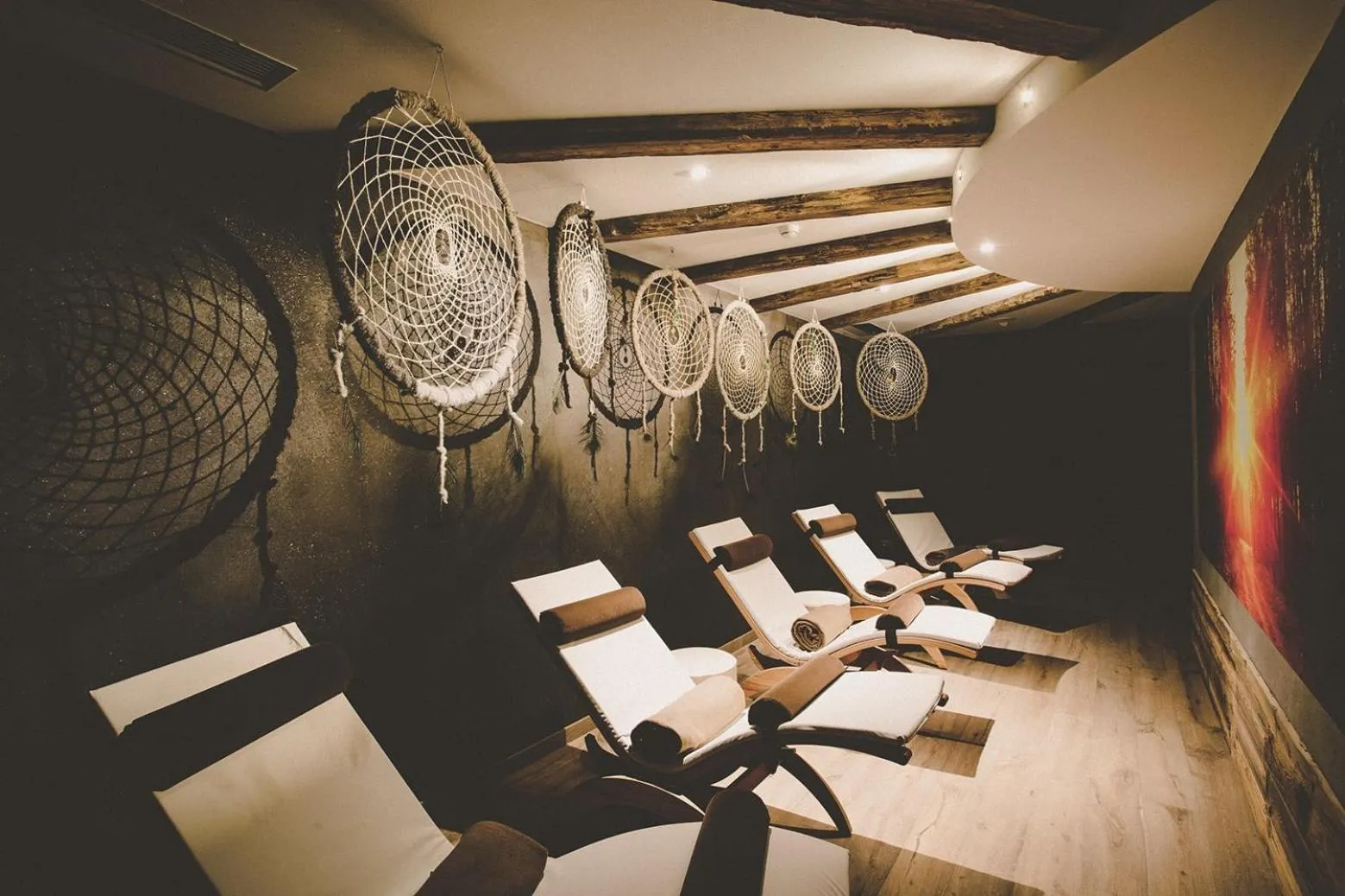 Seating area in Wiesenhof Gardenresort