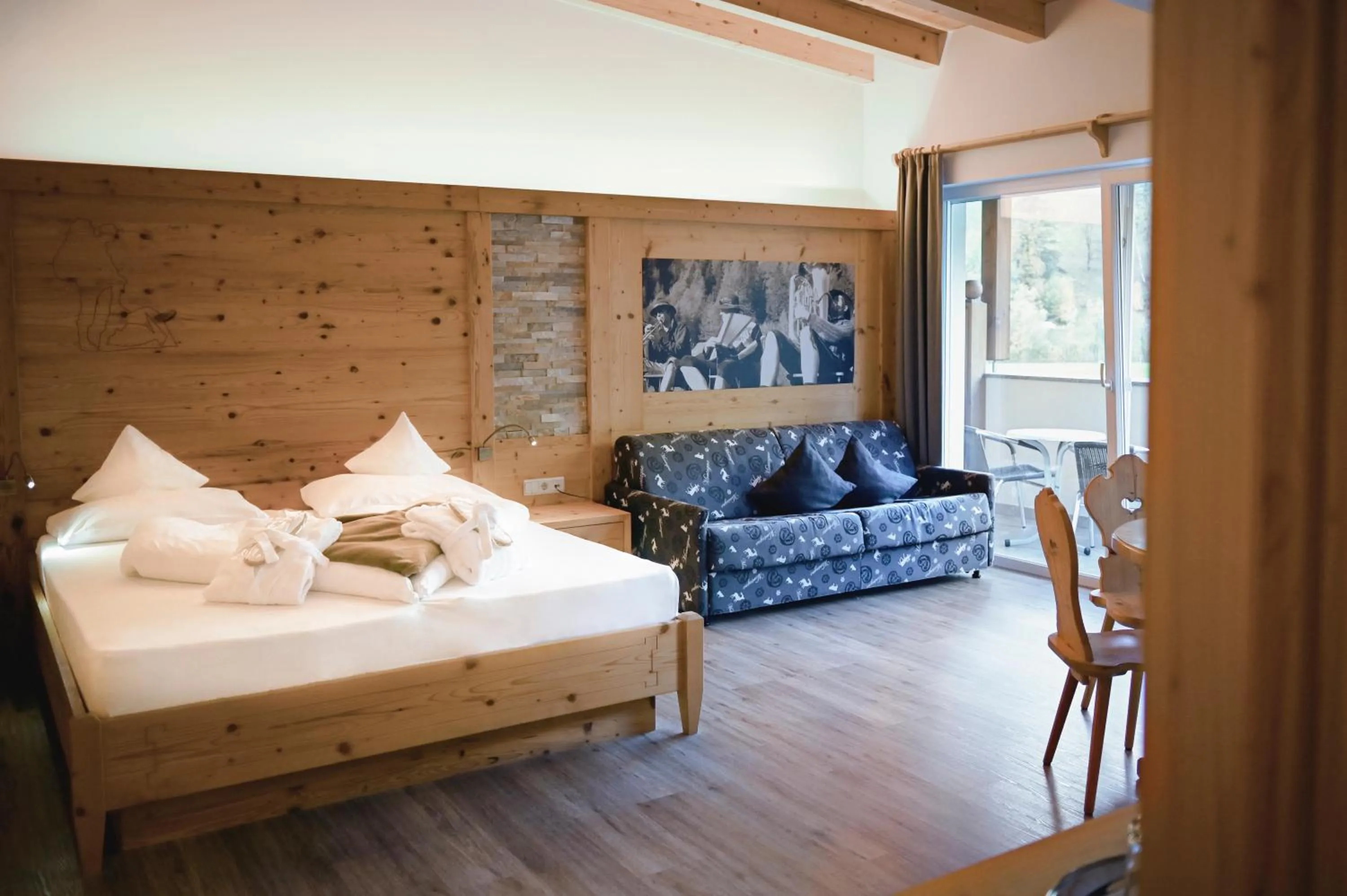 Bed in Wiesenhof Gardenresort