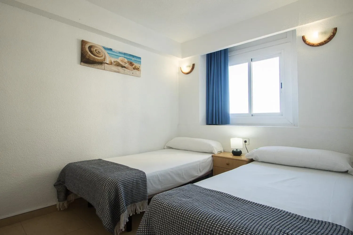 Bed in Apartamentos Torre Yago