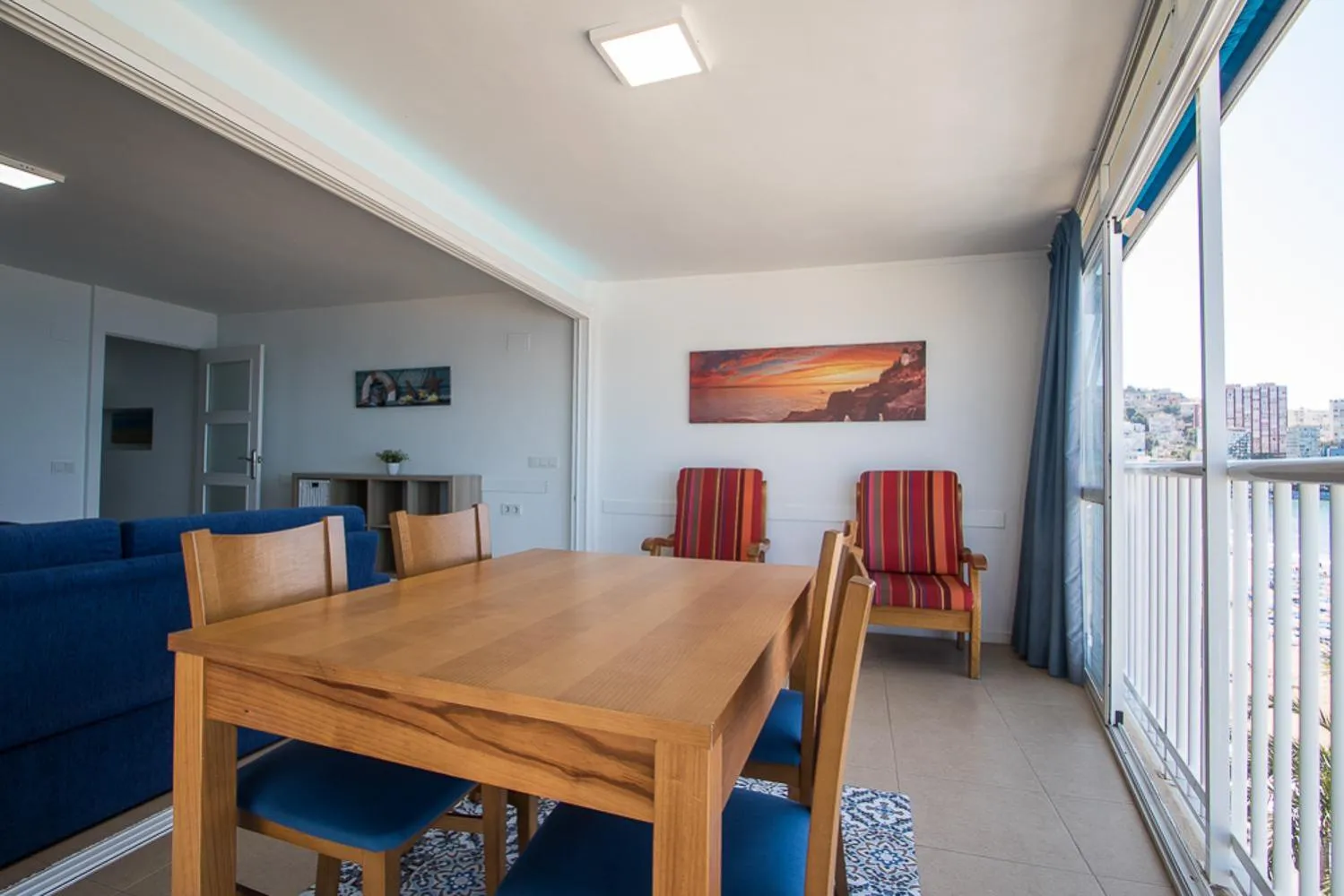 Living room in Apartamentos Torre Yago