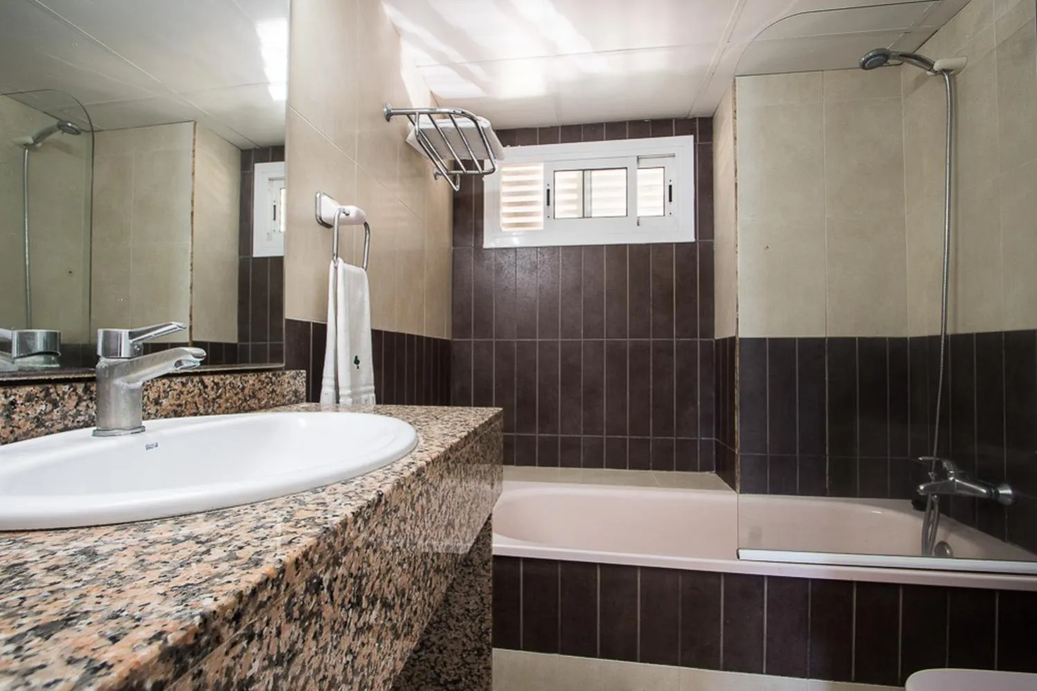 Shower in Apartamentos Torre Yago