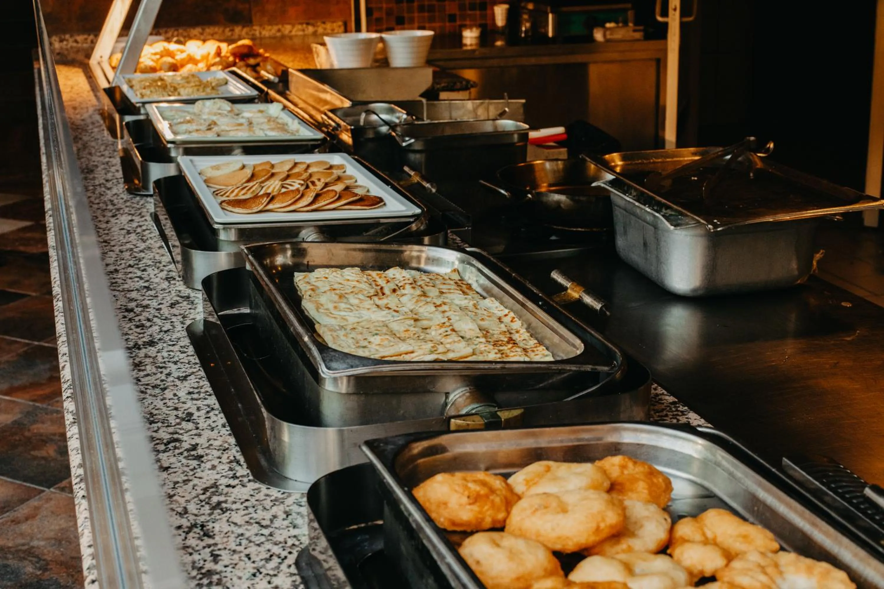 Buffet breakfast in Fame Beach Hotel