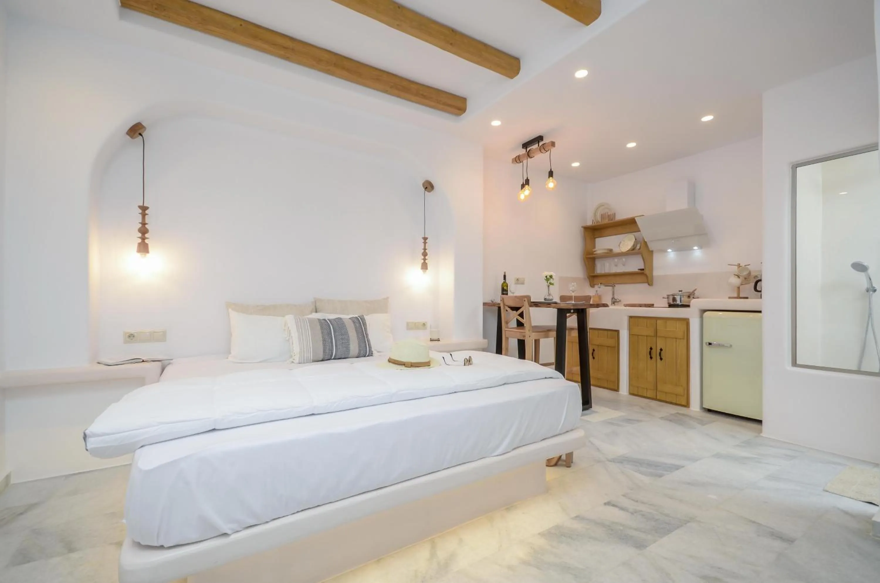 Bedroom, Bed in Asterias Studios