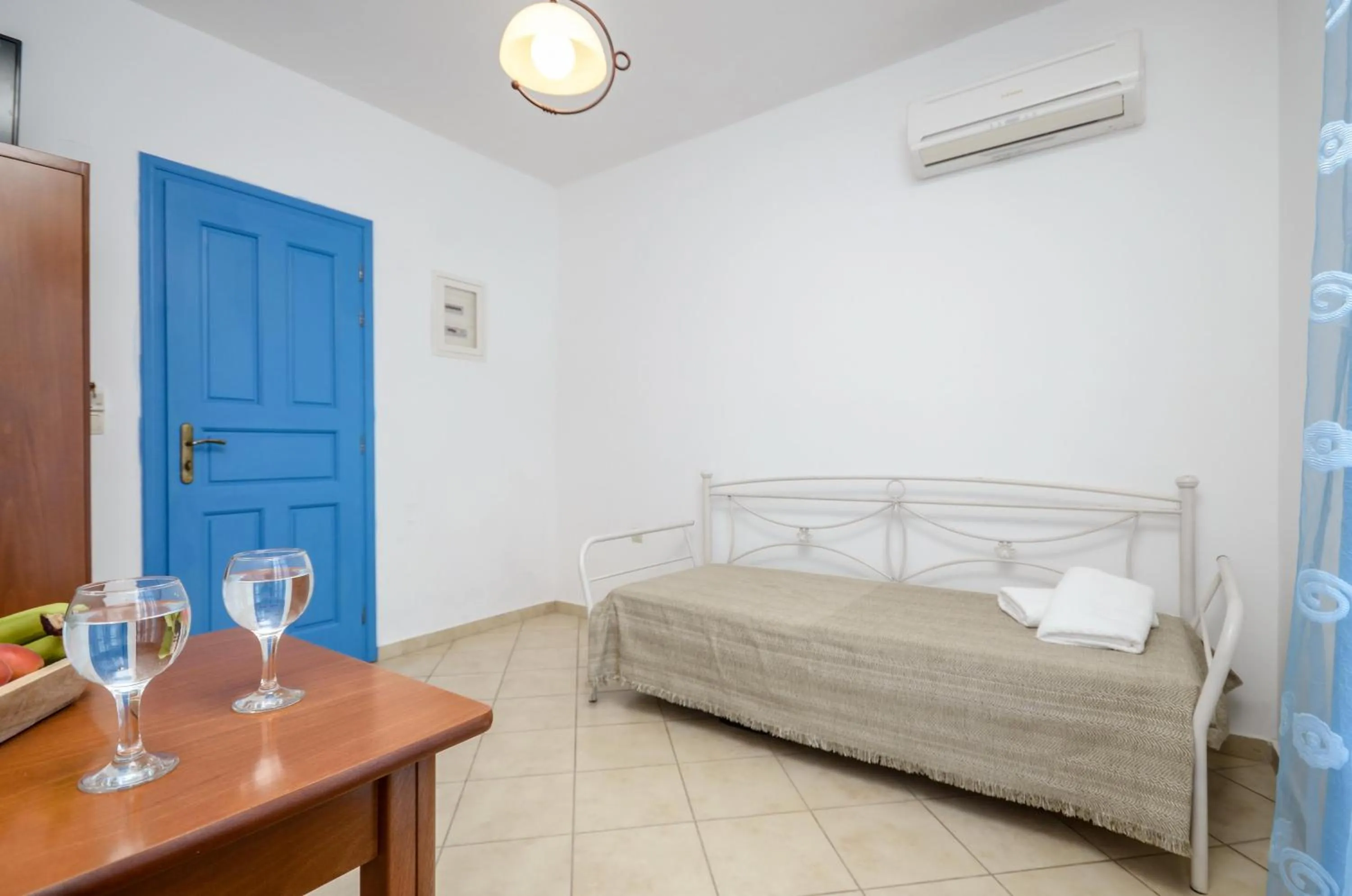 Living room in Asterias Studios