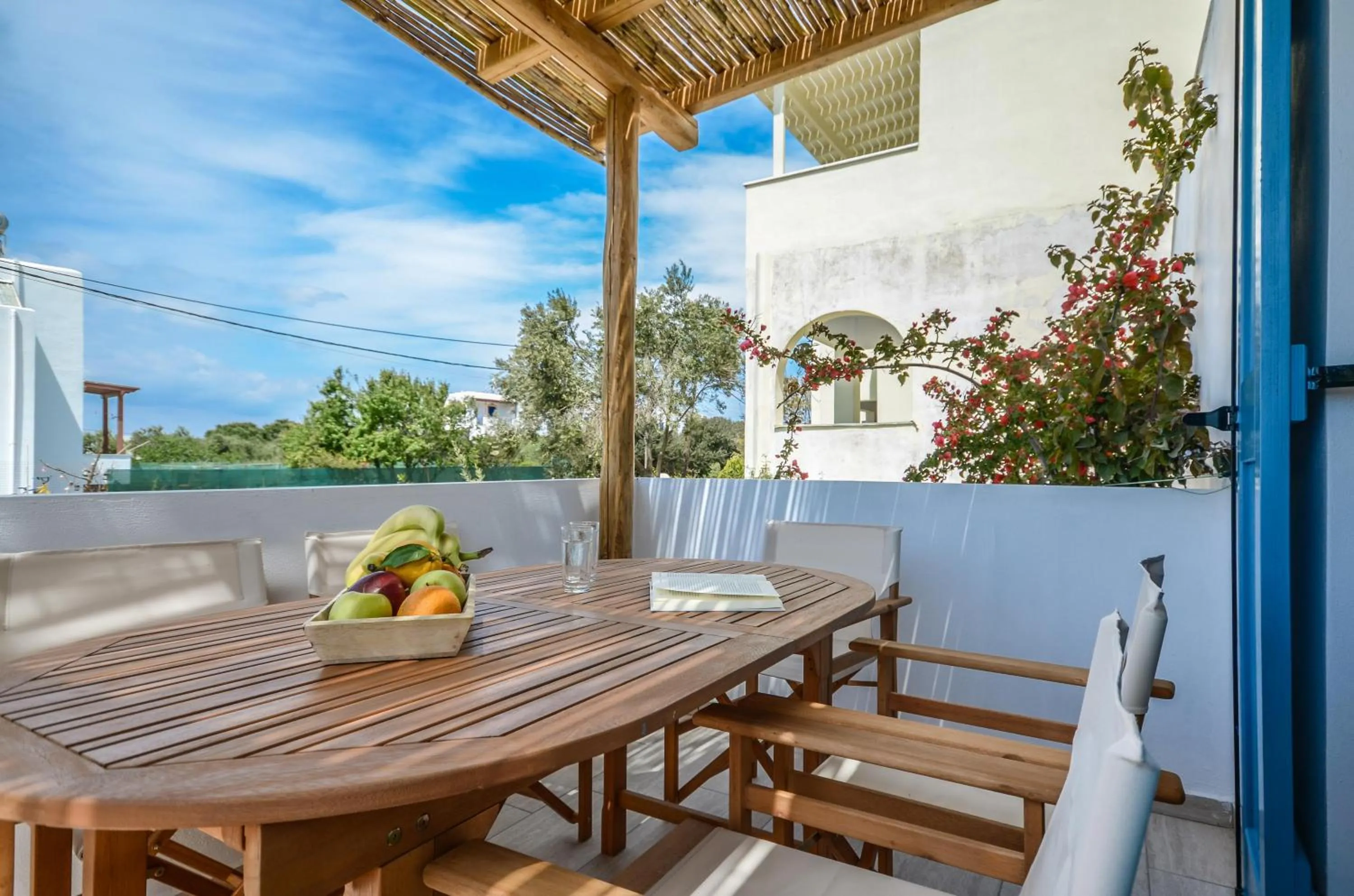 Patio in Asterias Studios