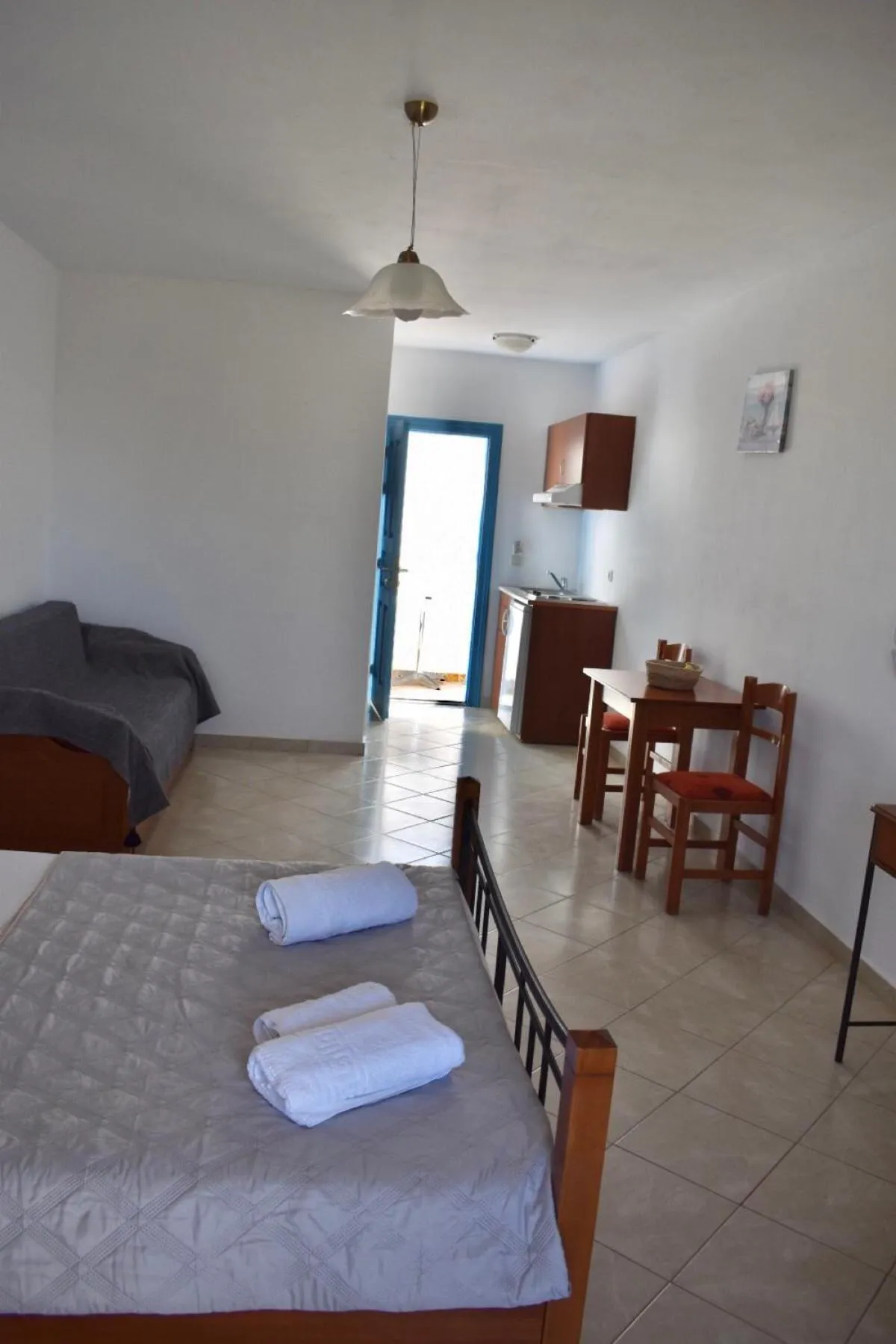 Bed in Asterias Studios