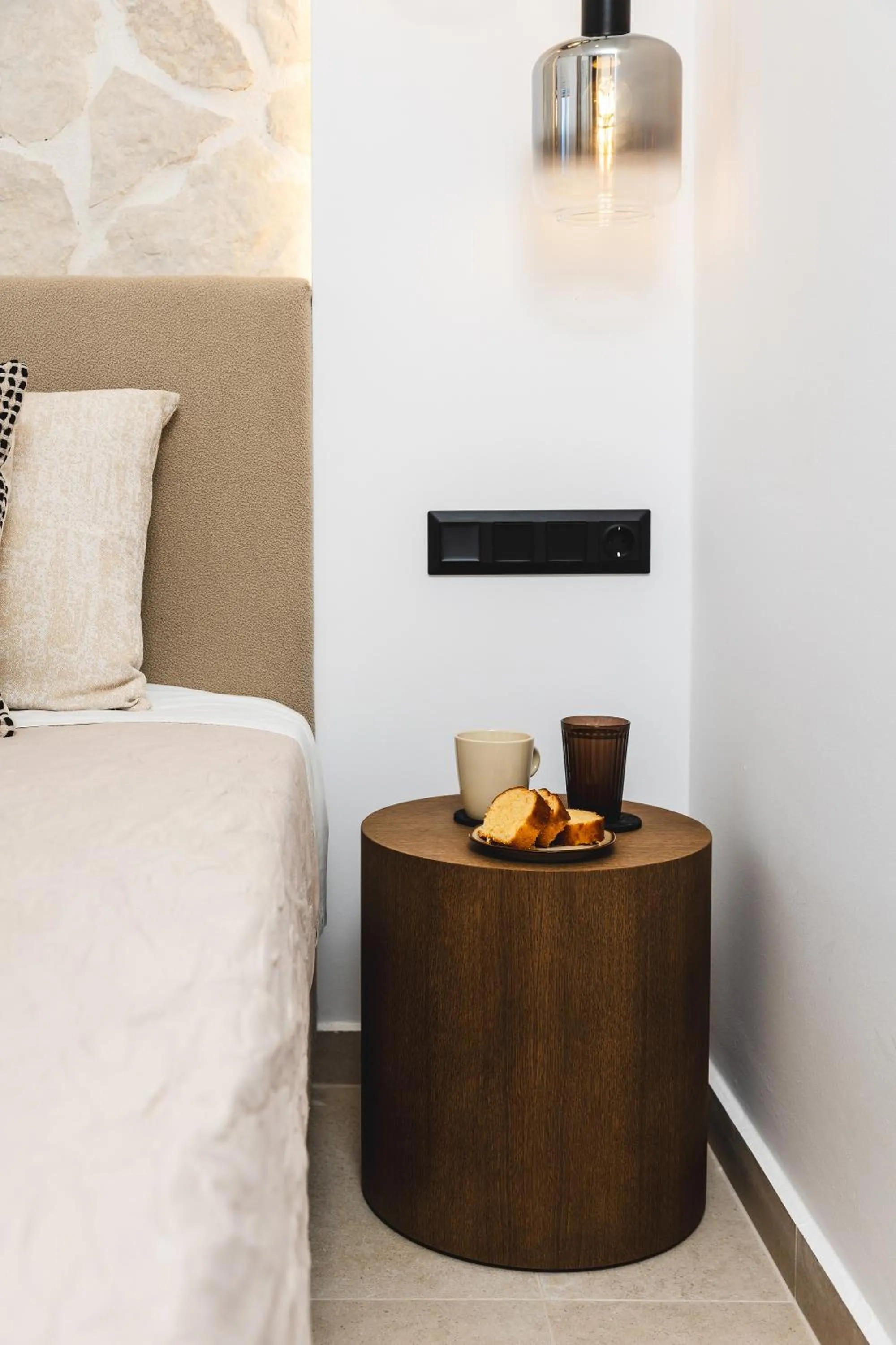 Bed in Asterias Studios