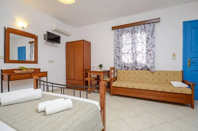 Bed in Asterias Studios