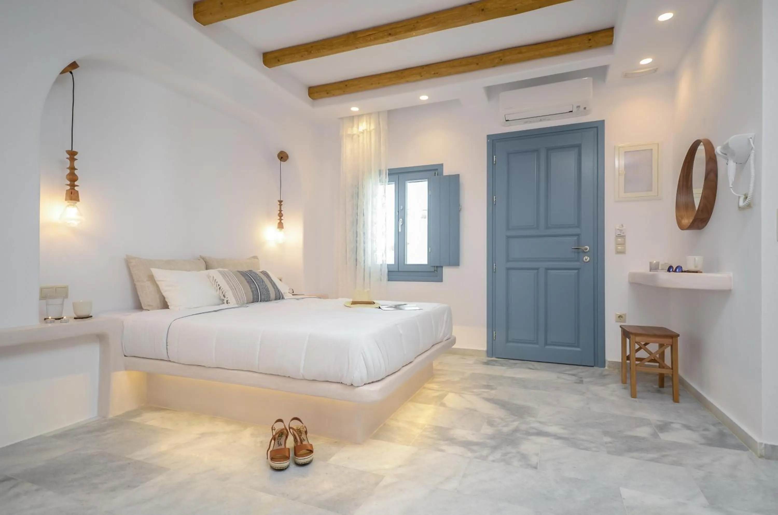 Bedroom, Bed in Asterias Studios