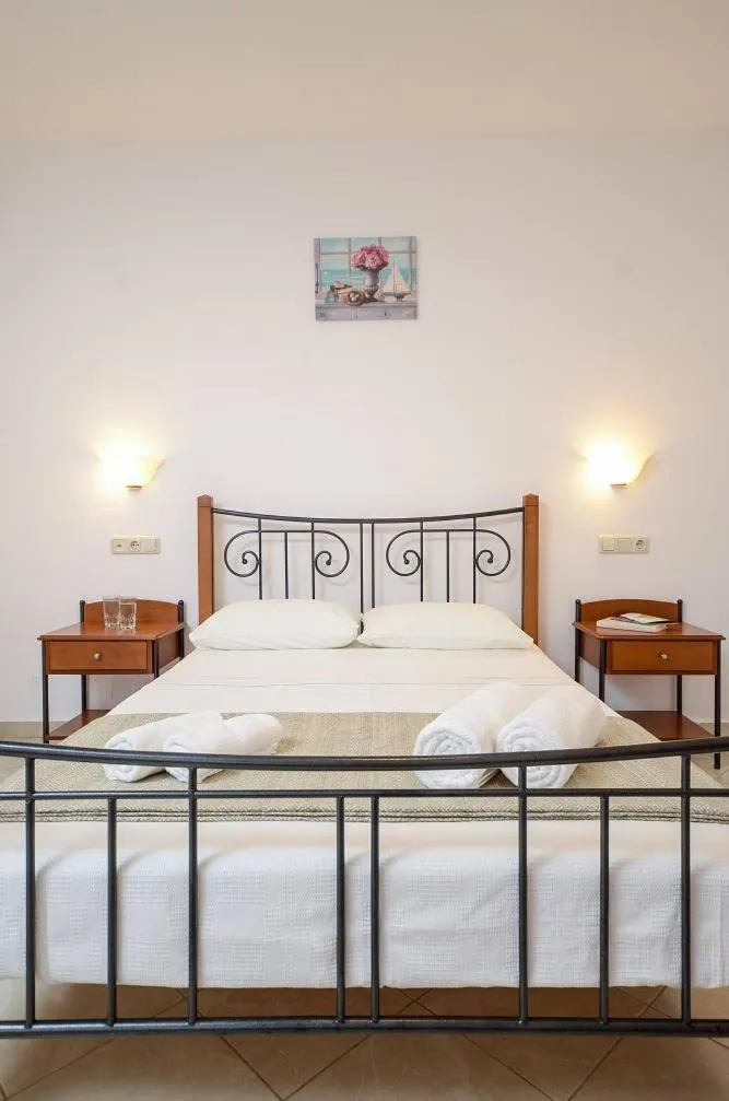 Bed in Asterias Studios